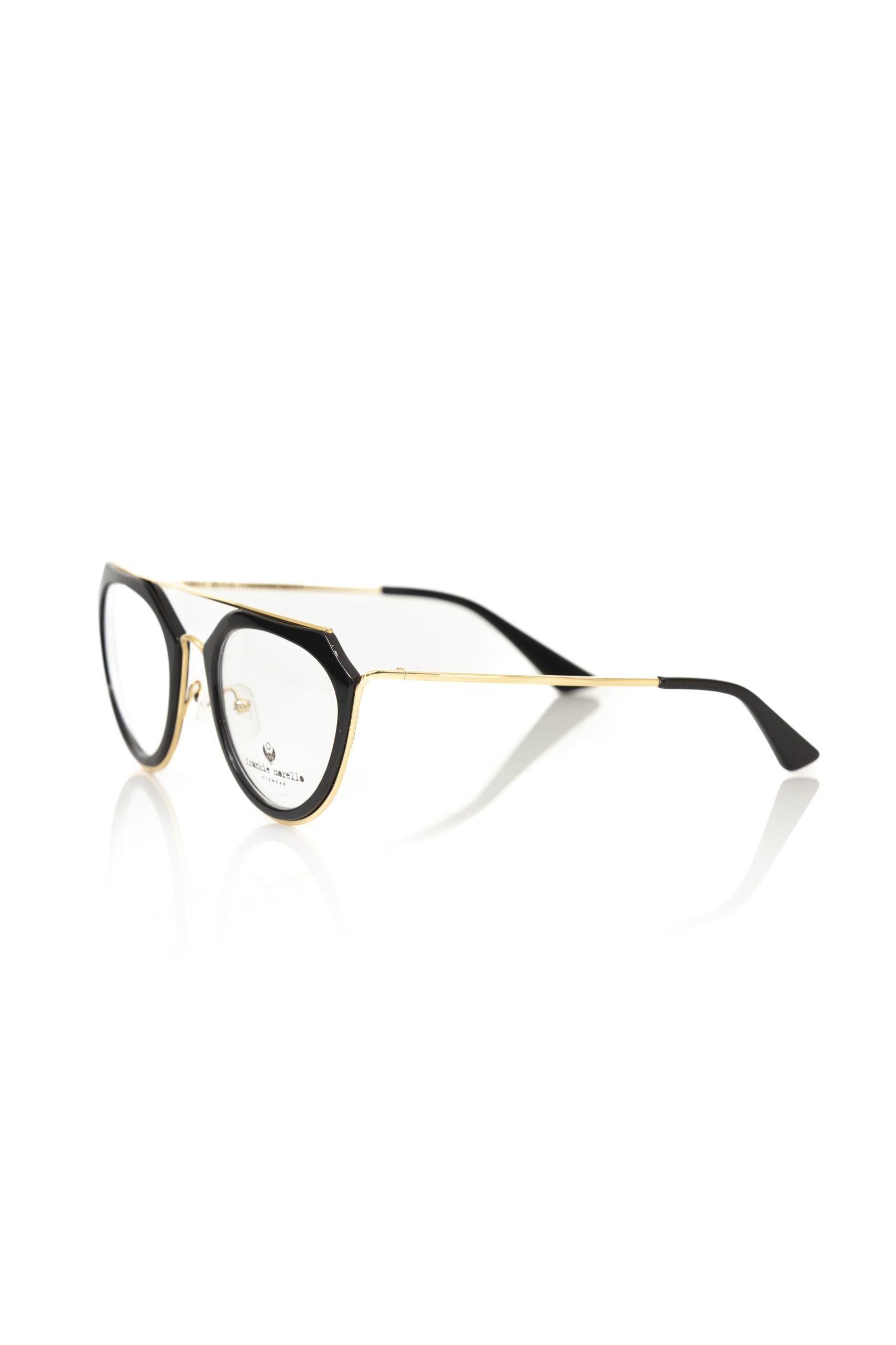 Frankie Morello Black Acetate Women Frame - Luksusmuotia Frankie Morello - Tutustu YVES JAVANNI® 