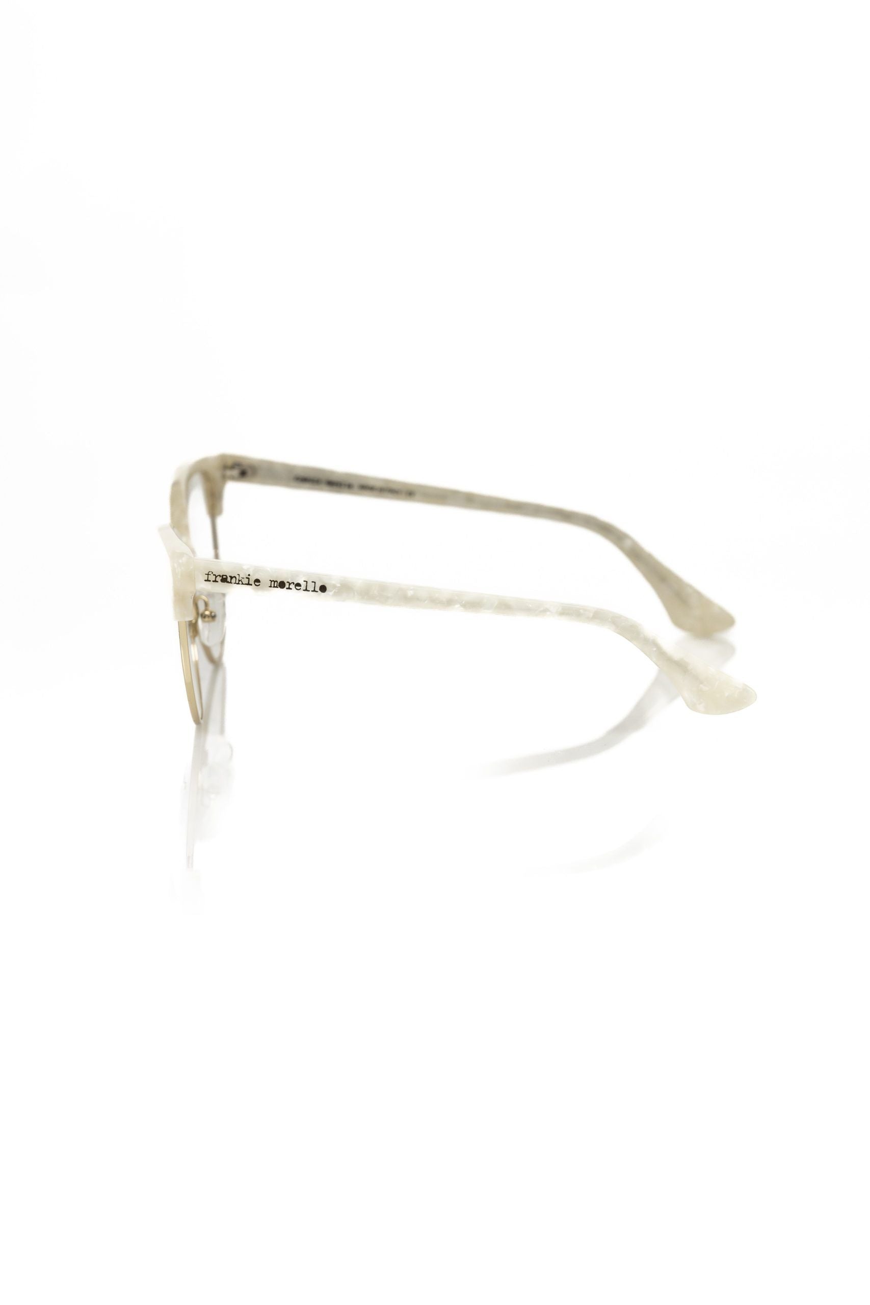 Frankie Morello White Metallic Women's Frame - Luksusmuotia Frankie Morello - Tutustu YVES JAVANNI® 