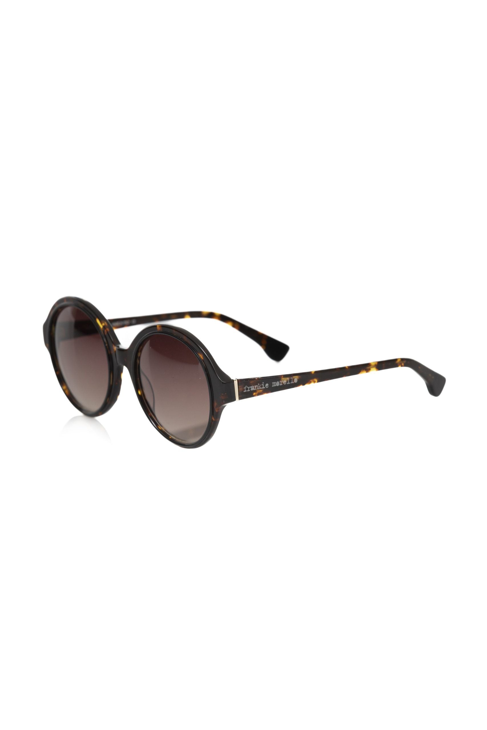 Frankie Morello Black Acetate Women Sunglass - Luksusmuotia Frankie Morello - Tutustu YVES JAVANNI® 