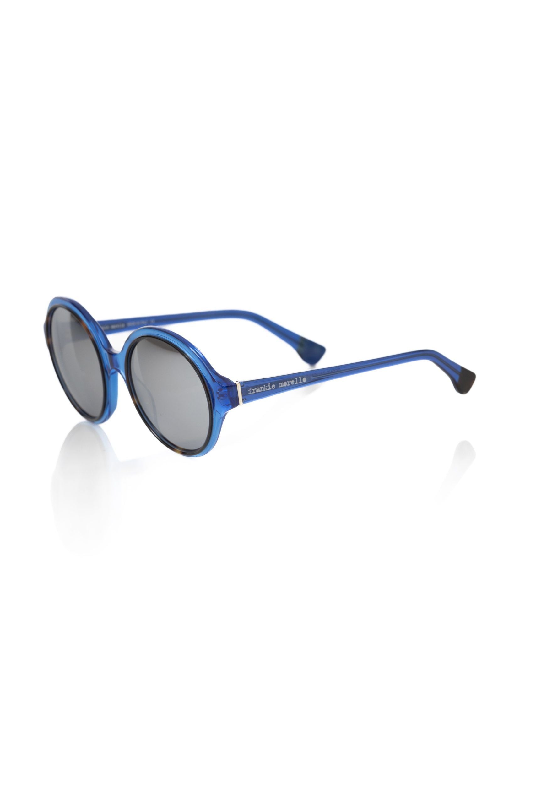 Frankie Morello Blue Acetate Women Sunglasses - Luksusmuotia Frankie Morello - Tutustu YVES JAVANNI® 