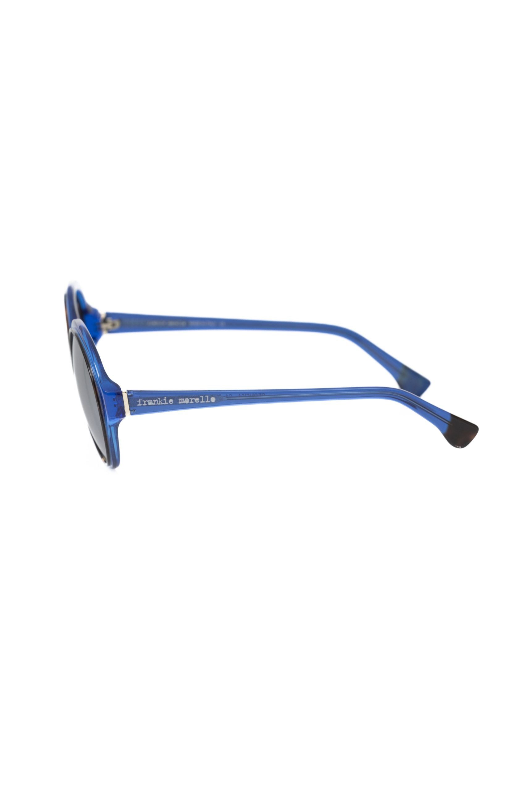 Frankie Morello Blue Acetate Women Sunglasses - Luksusmuotia Frankie Morello - Tutustu YVES JAVANNI® 