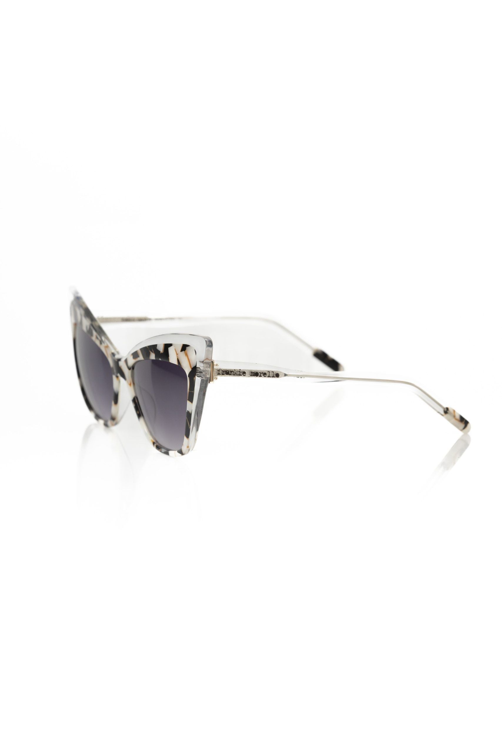 Frankie Morello Black Acetate Women Sunglasses - Luksusmuotia Frankie Morello - Tutustu YVES JAVANNI® 