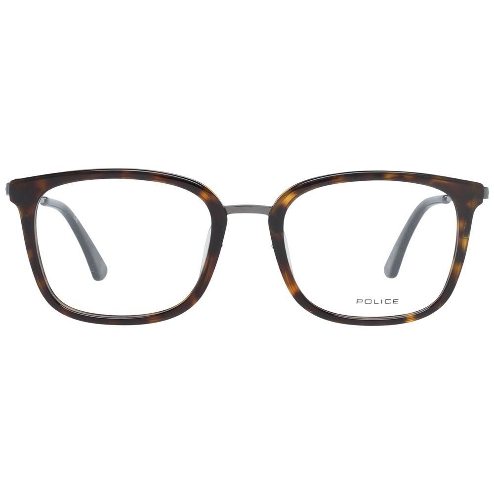 Police Brown Men Optical Frames - Luksusmuotia Police - Tutustu YVES JAVANNI® 