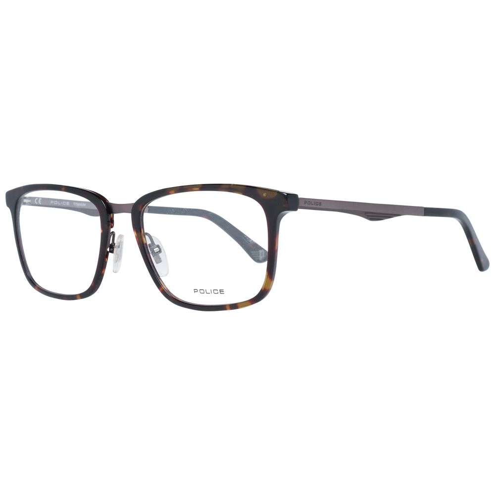 Police Brown Men Optical Frames - Luksusmuotia Police - Tutustu YVES JAVANNI® 