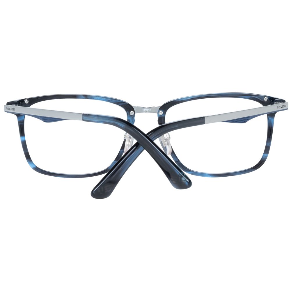 Police Blue Men Optical Frames - Luksusmuotia Police - Tutustu YVES JAVANNI® 