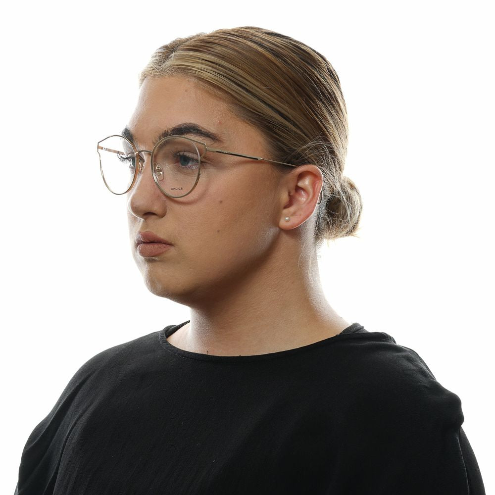 Police Rose Gold Women Optical Frames - Luksusmuotia Police - Tutustu YVES JAVANNI® 