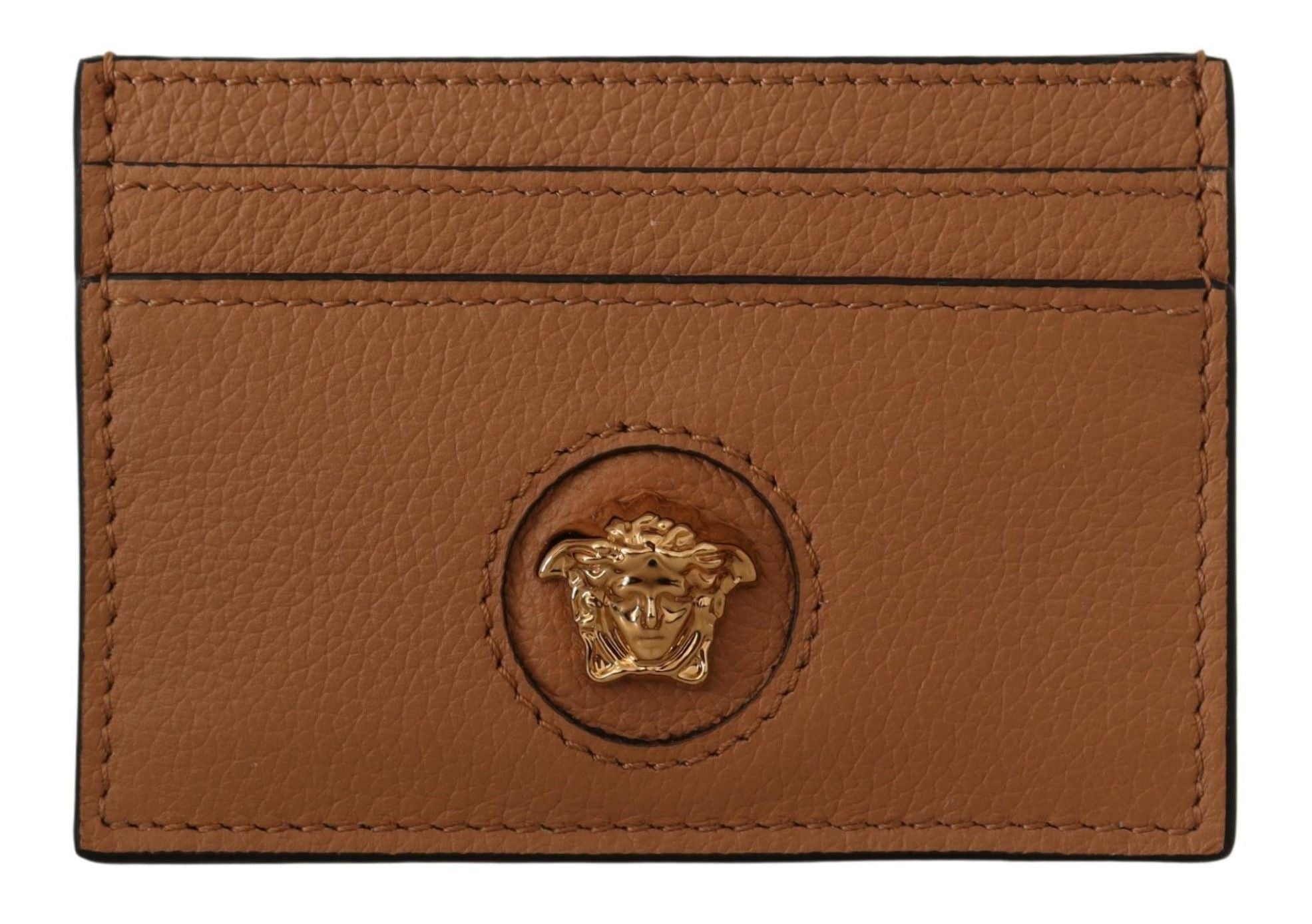 Versace Elegant Medusa Calf Leather Card Holder - Luksusmuotia Versace - Tutustu YVES JAVANNI® 