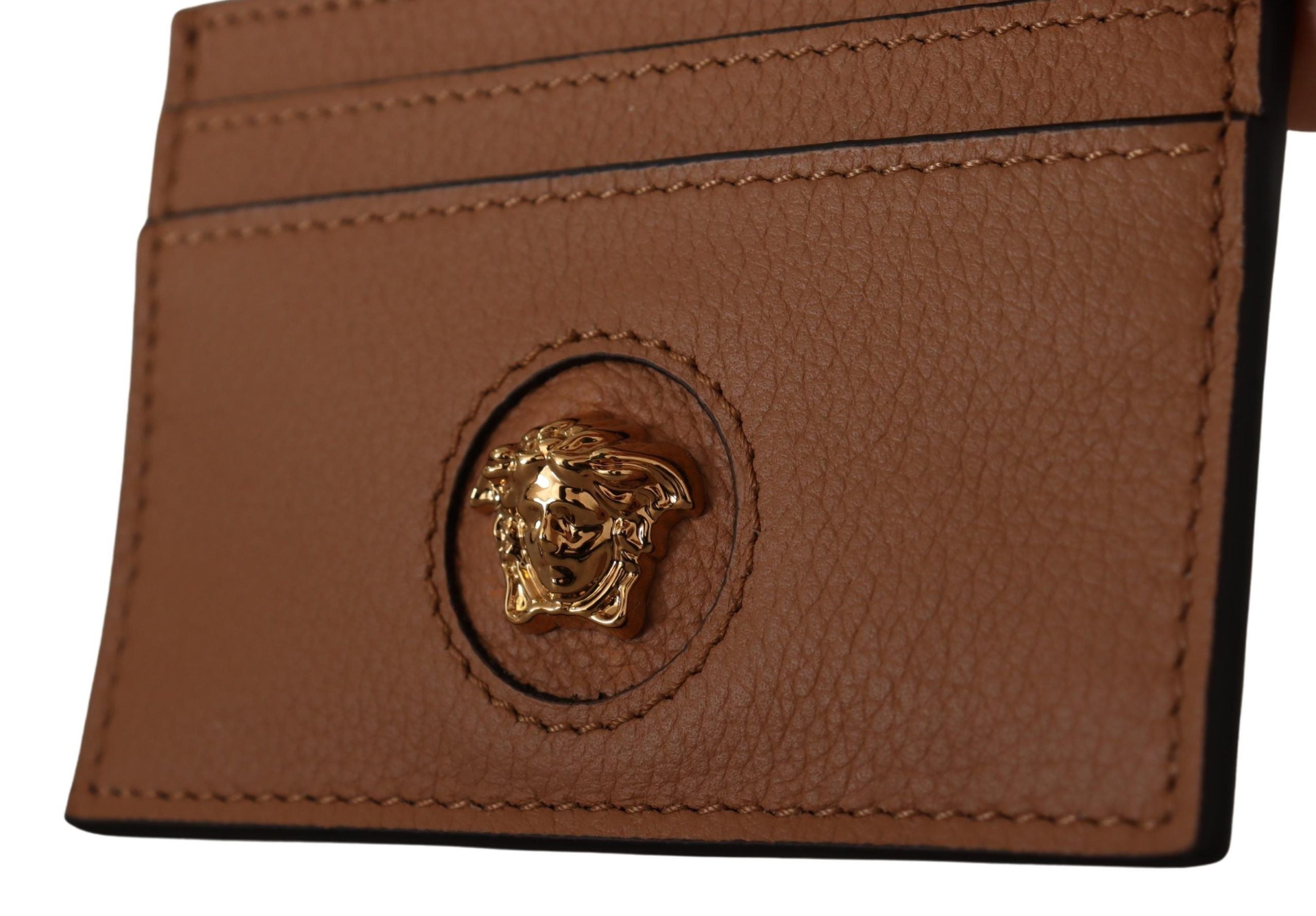 Versace Elegant Medusa Calf Leather Card Holder - Luksusmuotia Versace - Tutustu YVES JAVANNI® 