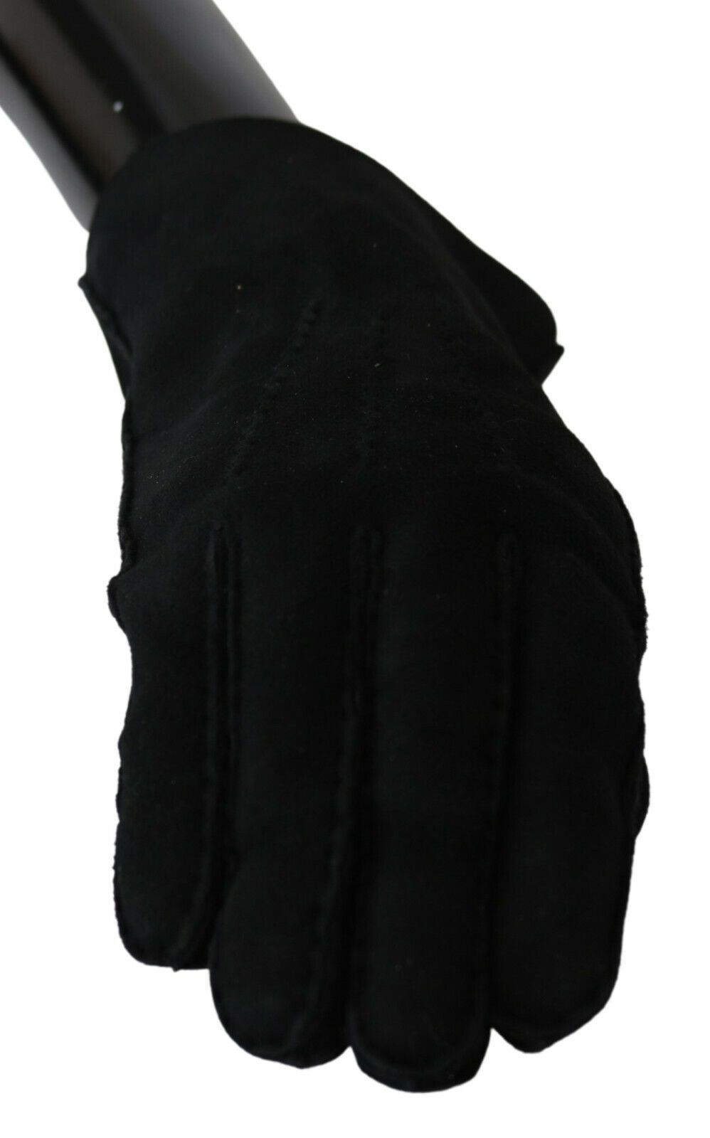 Dolce & Gabbana Elegant Black Leather Biker Gloves - Luksusmuotia Dolce & Gabbana - Tutustu YVES JAVANNI® 