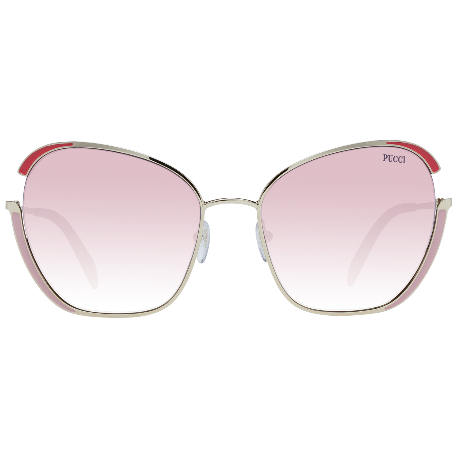 Emilio Pucci Gold Women Sunglasses - Luksusmuotia Emilio Pucci - Tutustu YVES JAVANNI® 