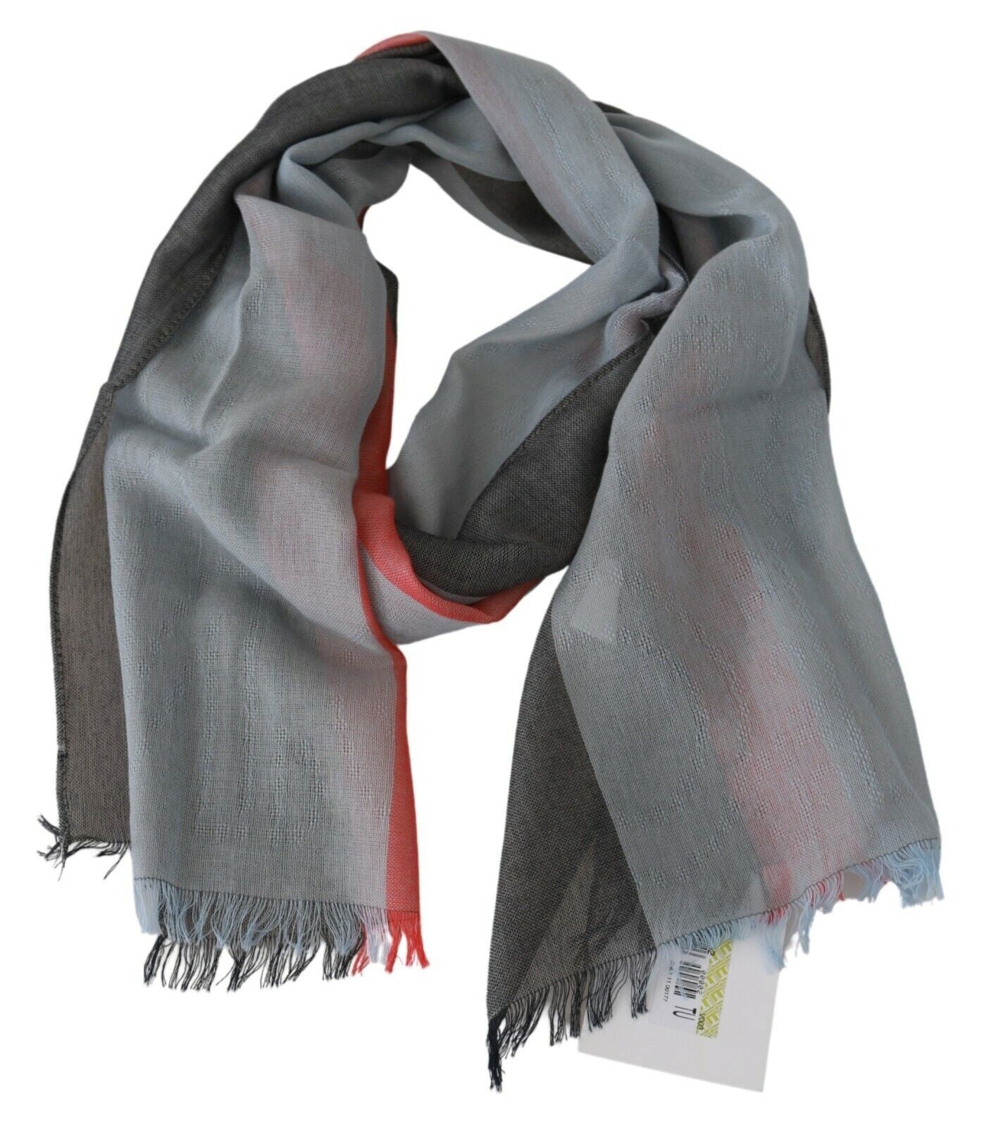 Dolce & Gabbana Elegant Gray Italian Cotton Scarf - Luksuslaukut ja asusteet Dolce & Gabbana - Tutustu YVES JAVANNI® 