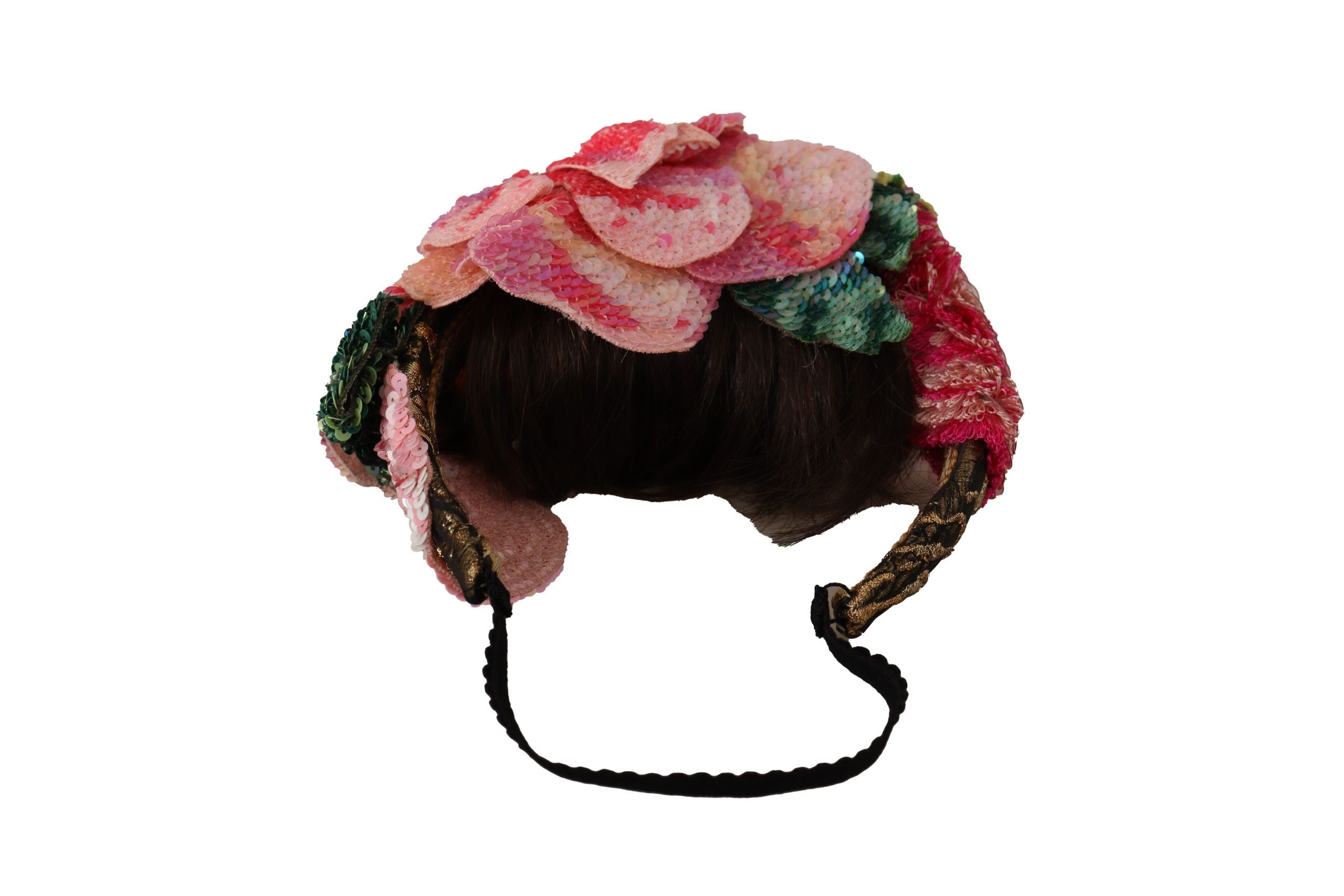 Dolce & Gabbana Multicolored Sequined Diadem Headband - Luksuslaukut ja asusteet Dolce & Gabbana - Tutustu YVES JAVANNI® 