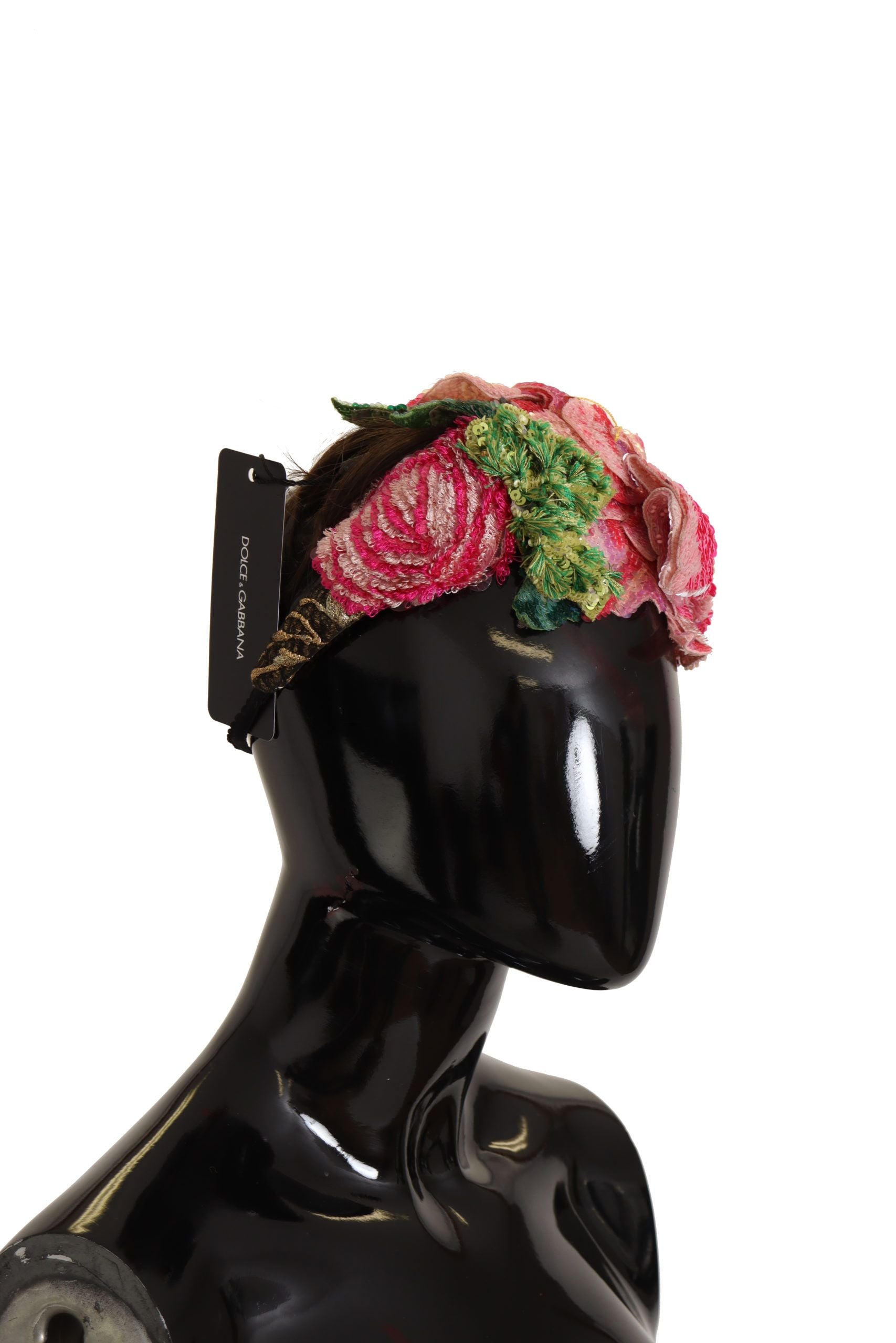 Dolce & Gabbana Multicolored Sequined Diadem Headband - Luksuslaukut ja asusteet Dolce & Gabbana - Tutustu YVES JAVANNI® 