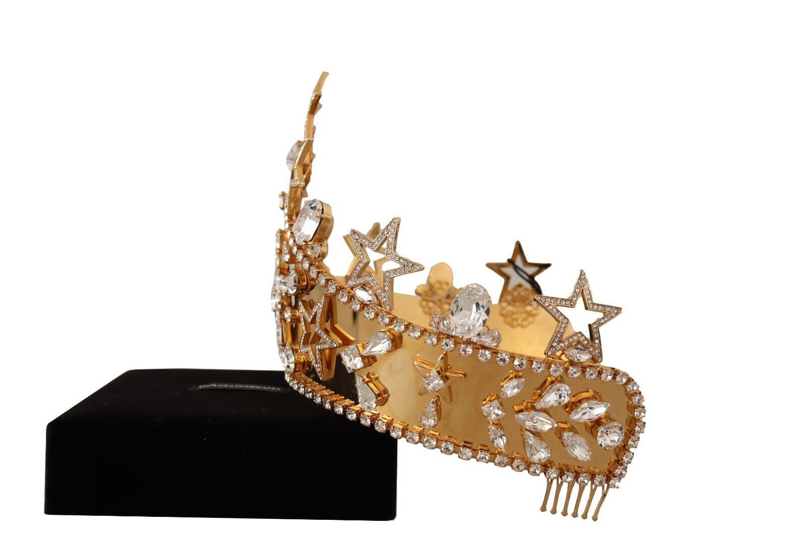 Dolce & Gabbana Elegant Crystal Diadem Tiara – A Regal Touch - Luksusmuotia Dolce & Gabbana - Tutustu YVES JAVANNI® 