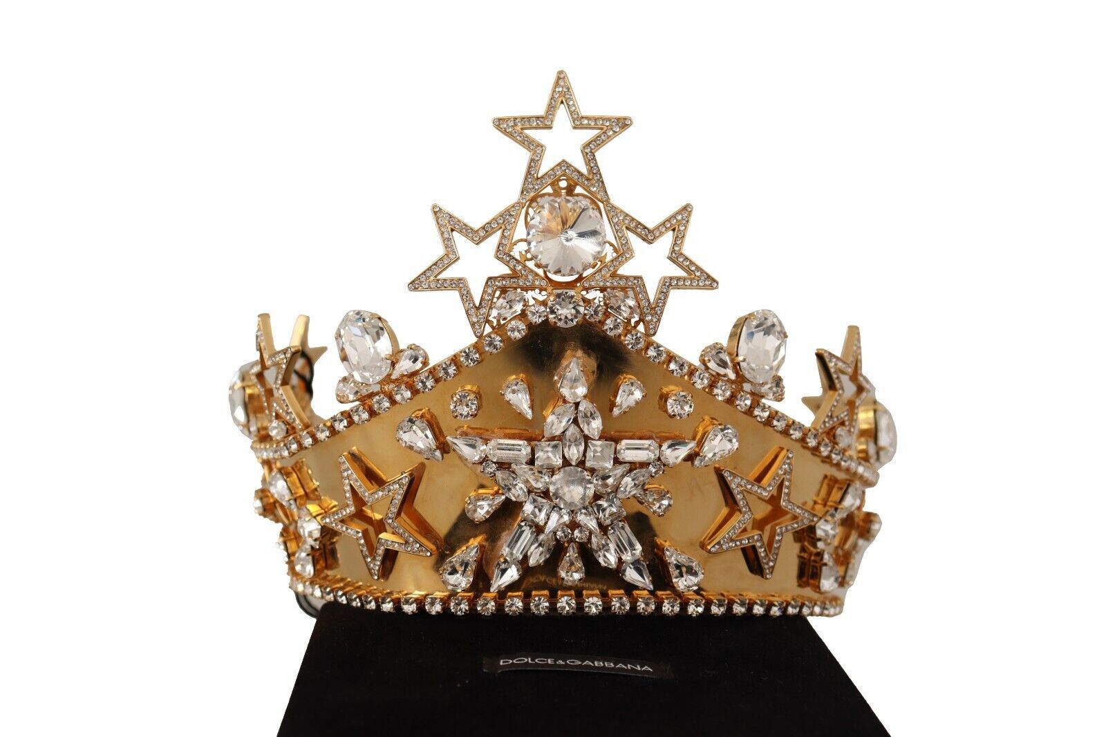 Dolce & Gabbana Elegant Crystal Diadem Tiara – A Regal Touch - Luksusmuotia Dolce & Gabbana - Tutustu YVES JAVANNI® 