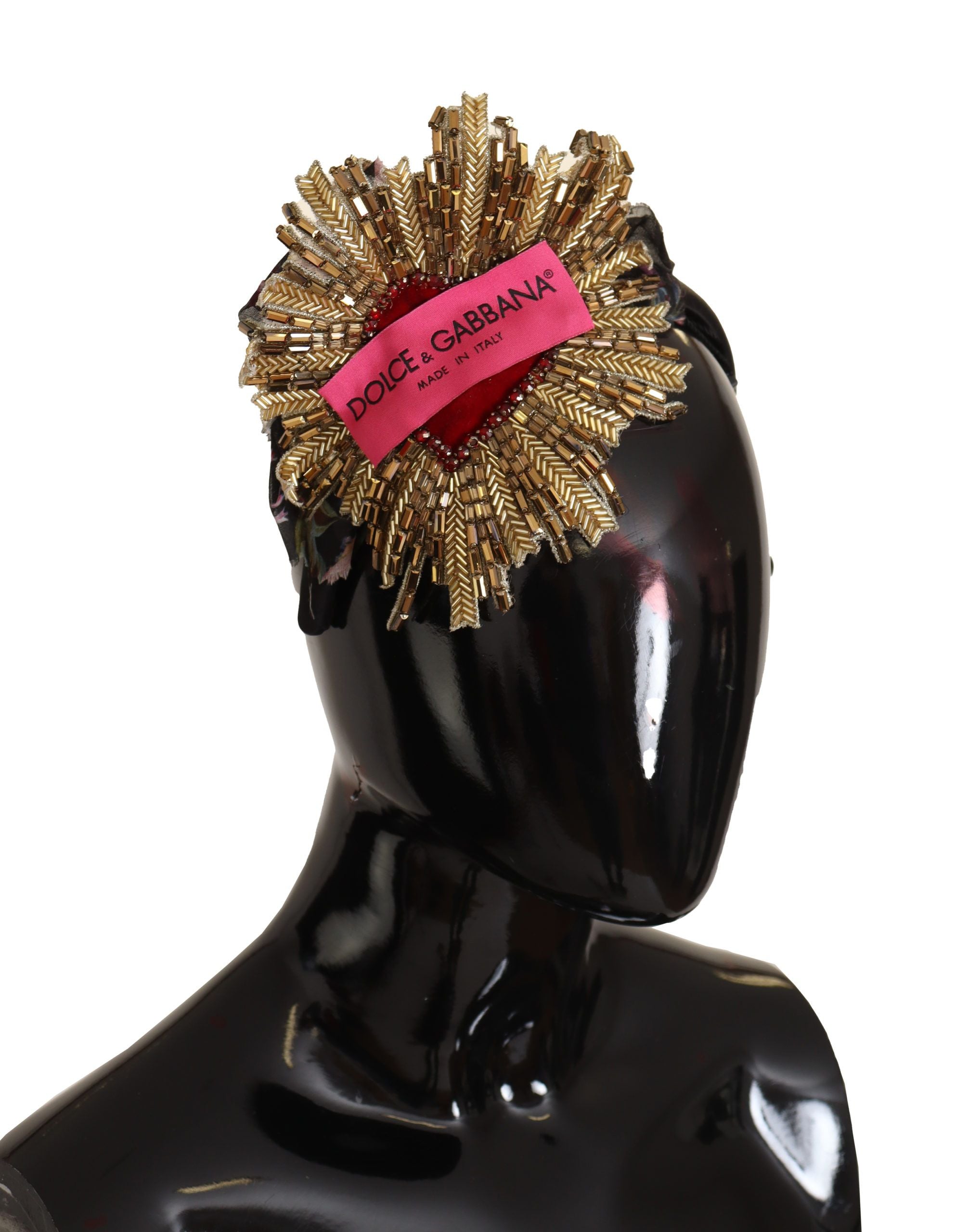 Dolce & Gabbana Regal Gold Silk Diadem Headband - Luksuslaukut ja asusteet Dolce & Gabbana - Tutustu YVES JAVANNI® 