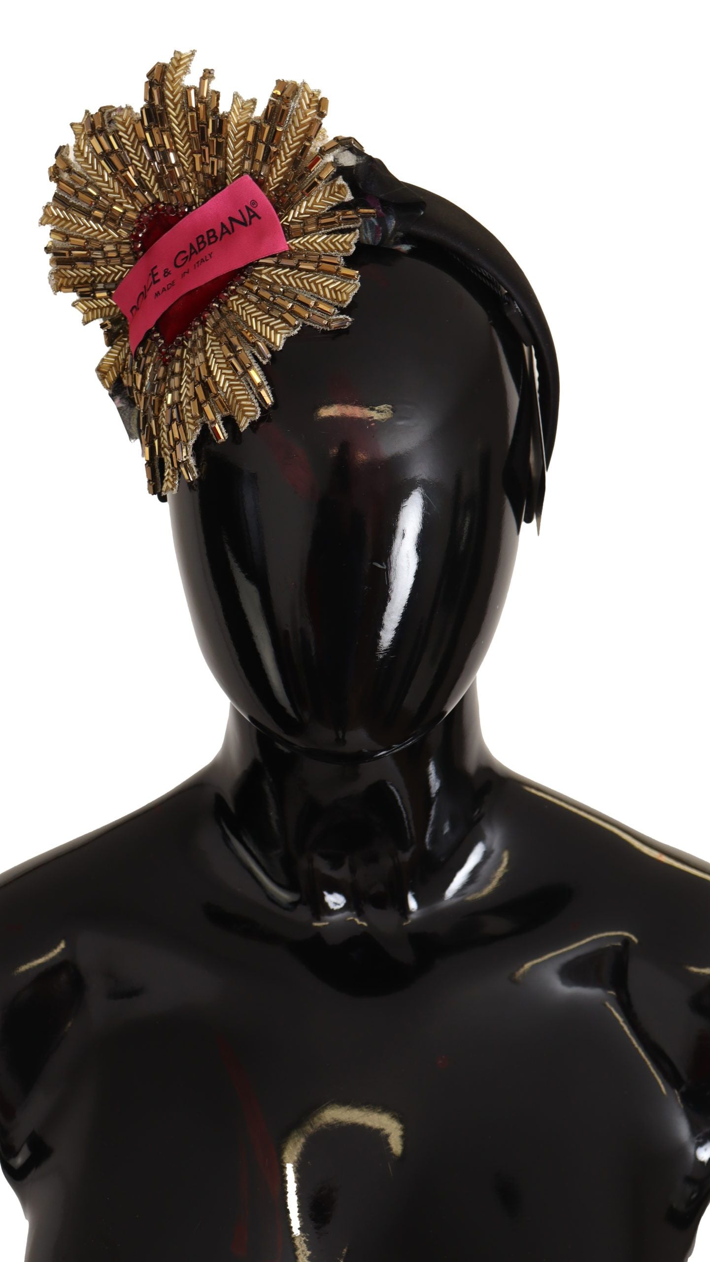 Dolce & Gabbana Regal Gold Silk Diadem Headband - Luksuslaukut ja asusteet Dolce & Gabbana - Tutustu YVES JAVANNI® 