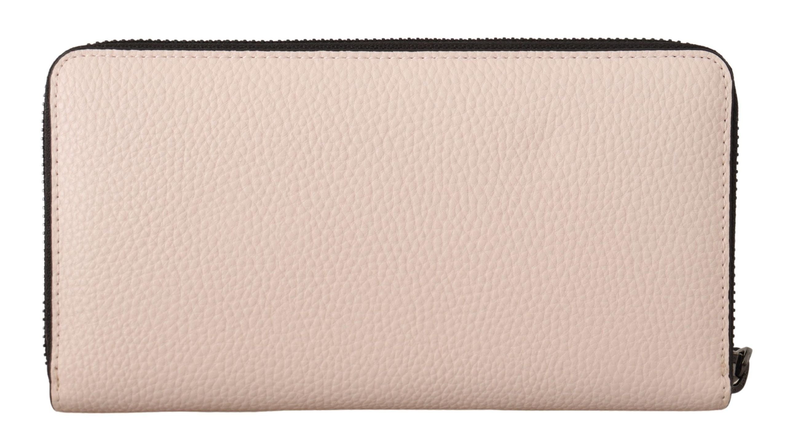 Karl Lagerfeld Elegant Mauve Leather Wallet - Secure & Stylish - Luksusmuotia Karl Lagerfeld - Tutustu YVES JAVANNI® 