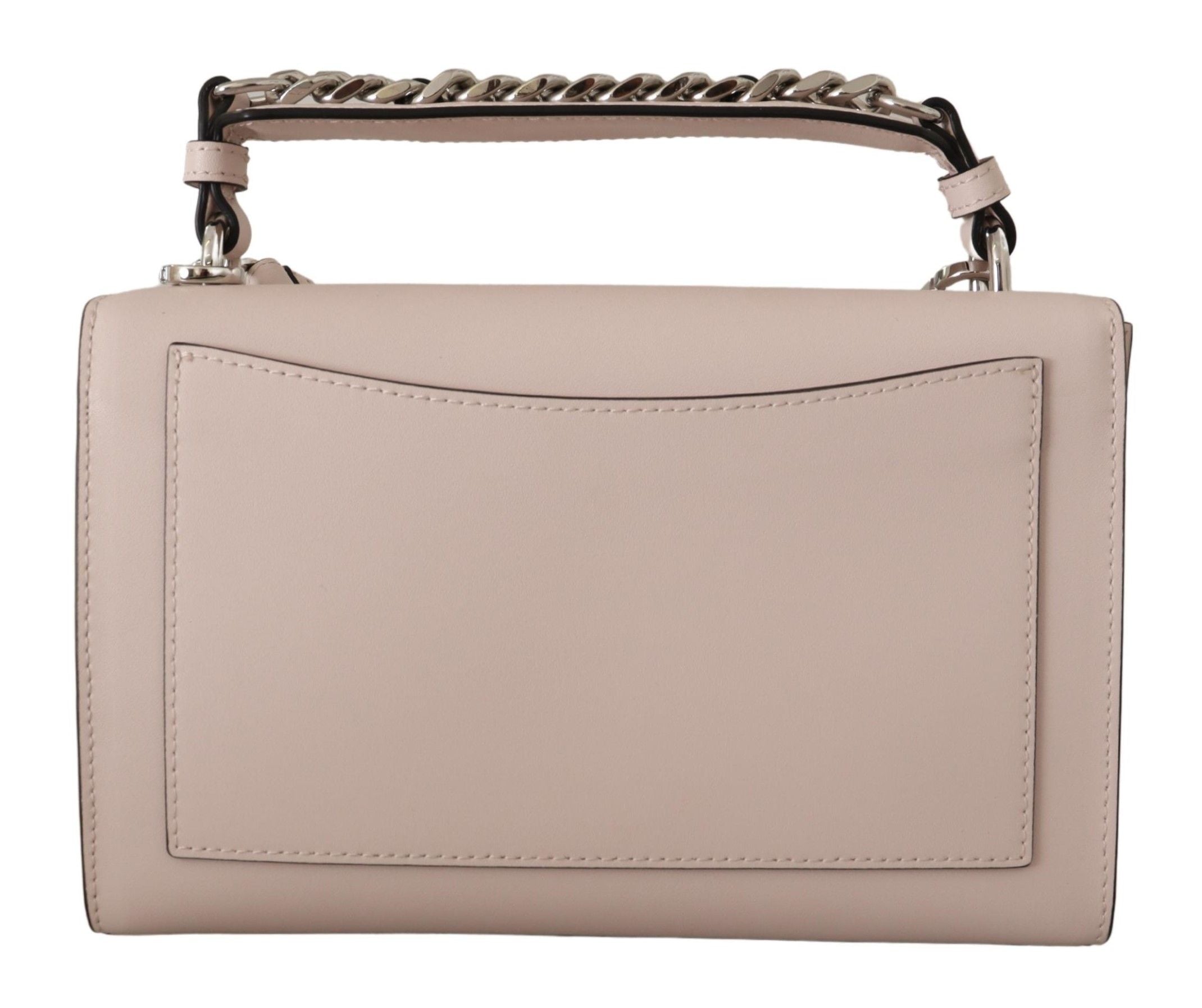 Karl Lagerfeld Mauve Elegance Leather Shoulder Bag - Luksusmuotia Karl Lagerfeld - Tutustu YVES JAVANNI® 