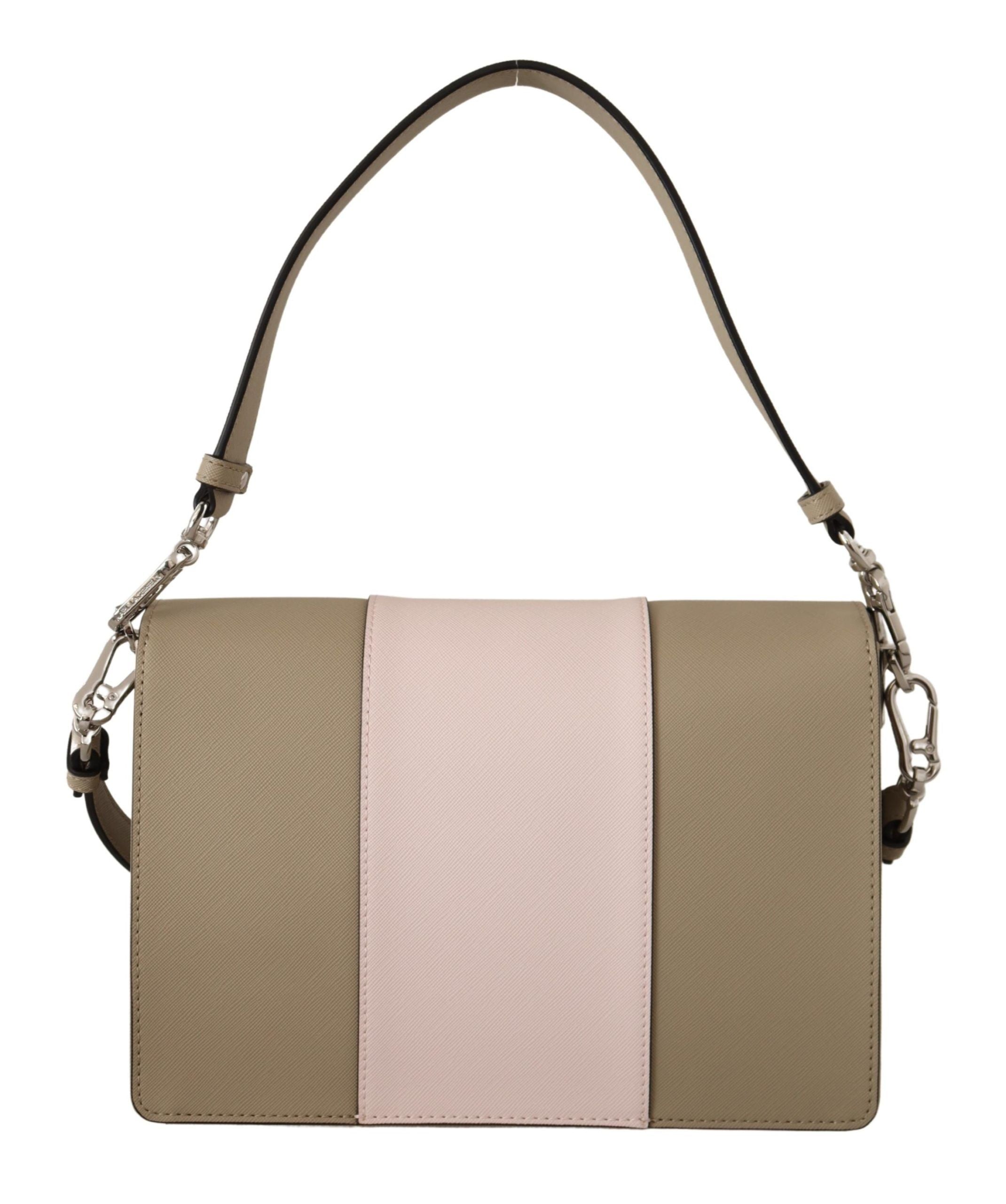 Karl Lagerfeld Chic Sage Shoulder Bag with Dual Straps - Luksusmuotia Karl Lagerfeld - Tutustu YVES JAVANNI® 