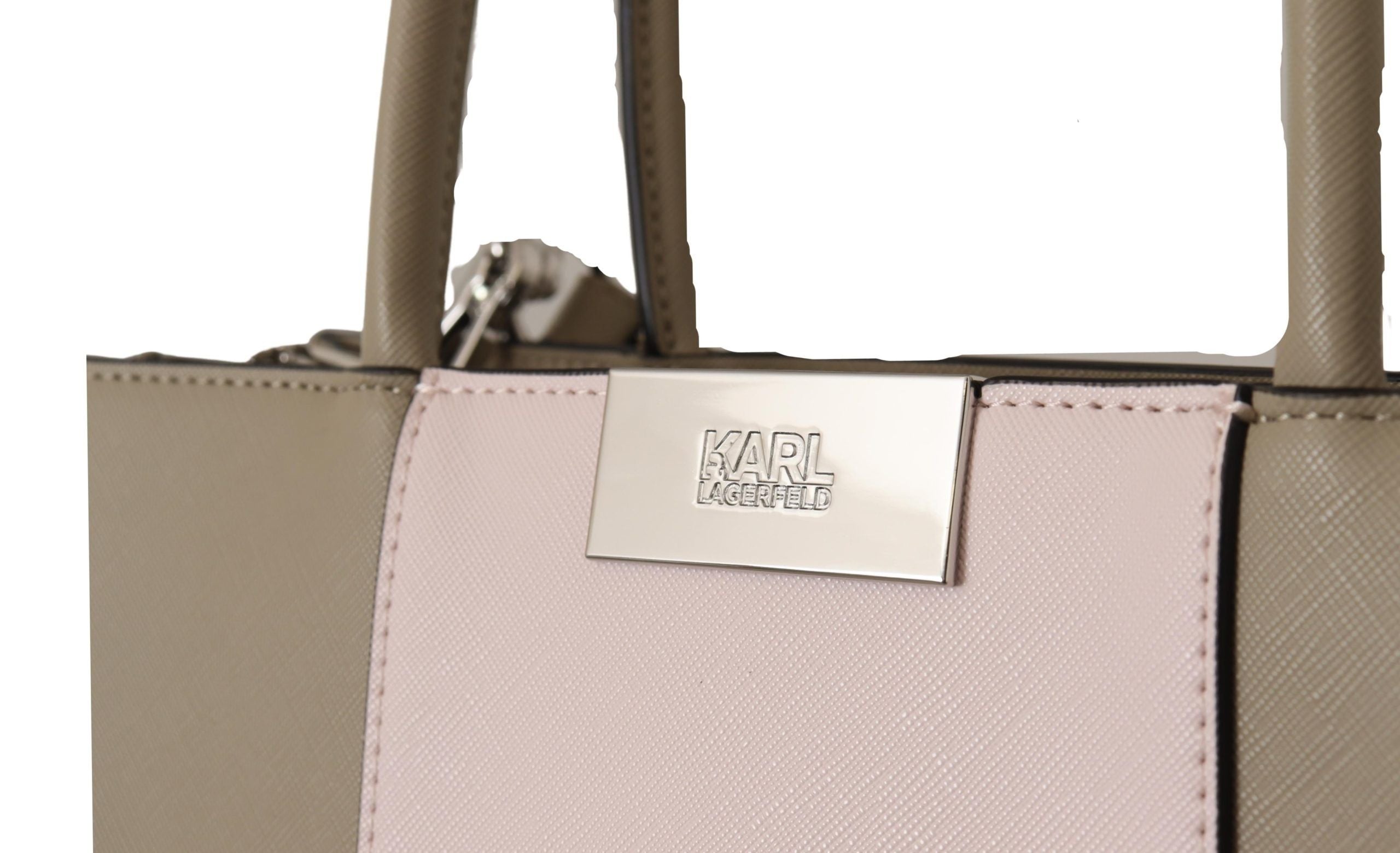 Karl Lagerfeld Elegant Sage Green Tote Shoulder Bag - Luksusmuotia Karl Lagerfeld - Tutustu YVES JAVANNI® 