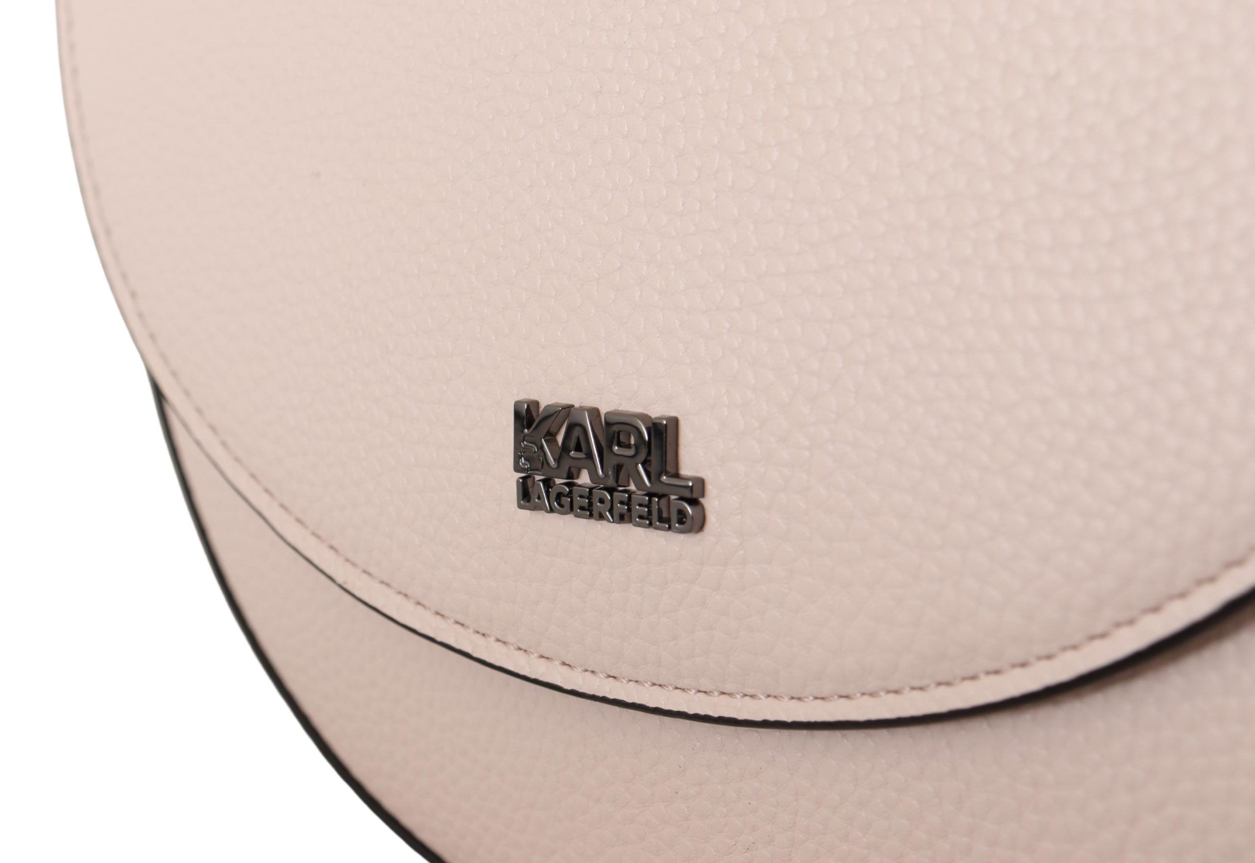 Karl Lagerfeld Elegant Mauve Light Pink Leather Shoulder Bag - Luksusmuotia Karl Lagerfeld - Tutustu YVES JAVANNI® 