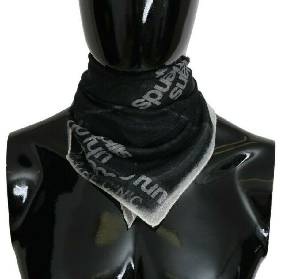 Costume National Monochrome Wool-Blend Scarf Bandana - Luksusmuotia Costume National - Tutustu YVES JAVANNI® 