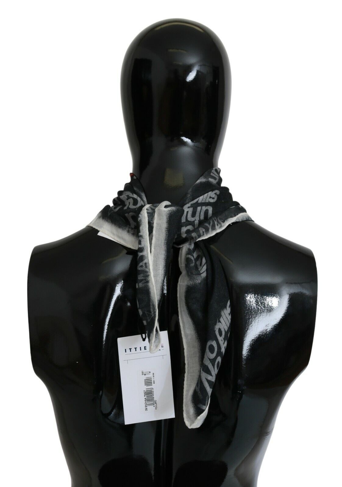 Costume National Monochrome Wool-Blend Scarf Bandana - Luksusmuotia Costume National - Tutustu YVES JAVANNI® 