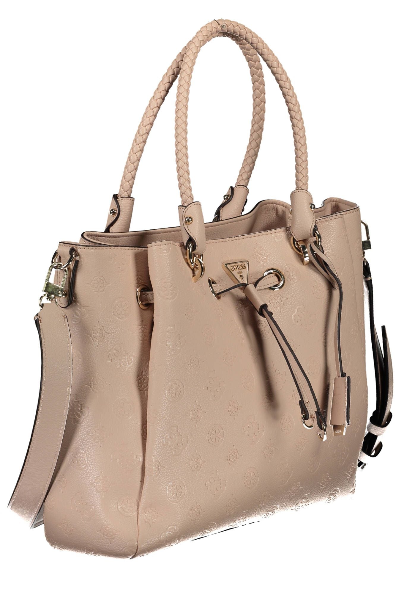 Guess Chic Pink Drawstring Handbag – Timeless Elegance - Luksusmuotia Guess Jeans - Tutustu YVES JAVANNI® 