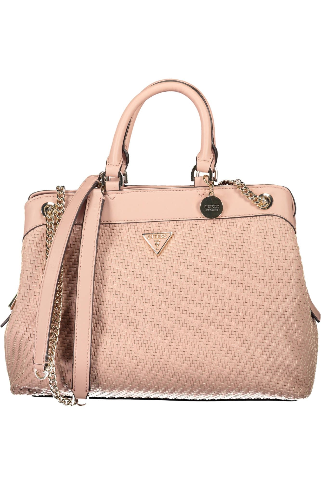 Guess Chic Pink Chain-Handle Shoulder Bag - Luksusmuotia Guess Jeans - Tutustu YVES JAVANNI® 