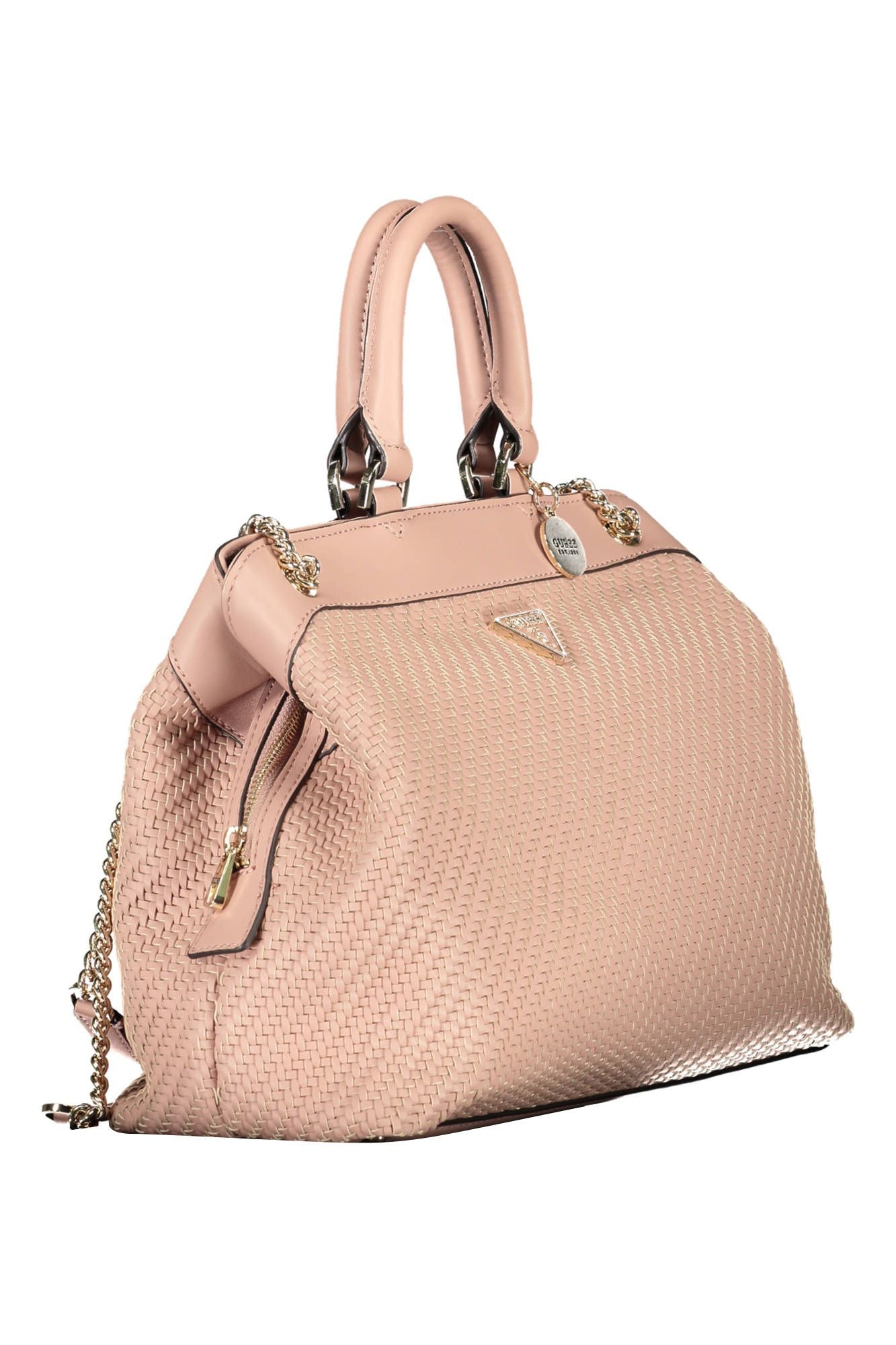 Guess Chic Pink Chain-Handle Shoulder Bag - Luksusmuotia Guess Jeans - Tutustu YVES JAVANNI® 