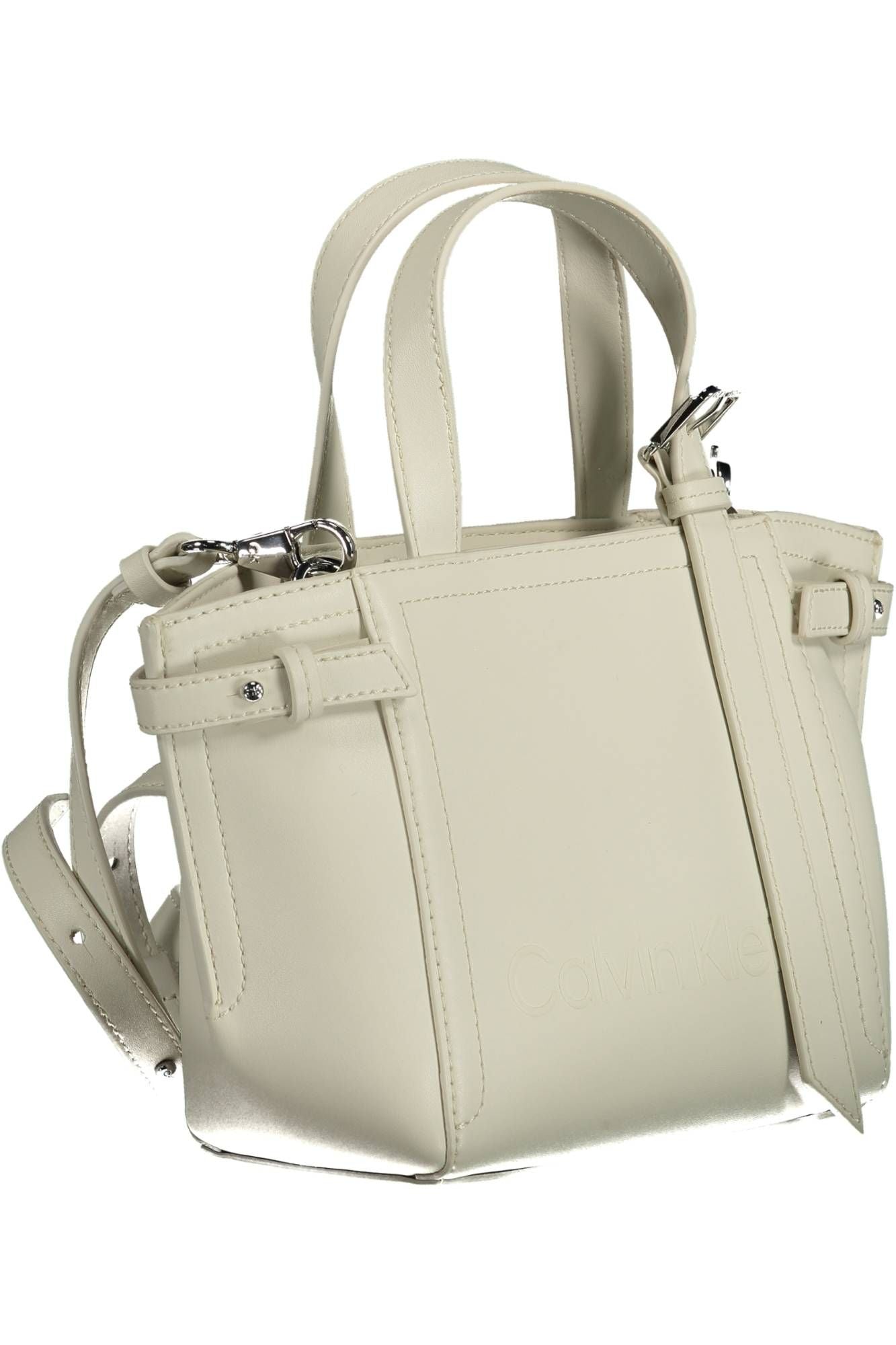 Calvin Klein White Polyester Women Handbag - Luksuslaukut ja asusteet Calvin Klein - Tutustu YVES JAVANNI® 