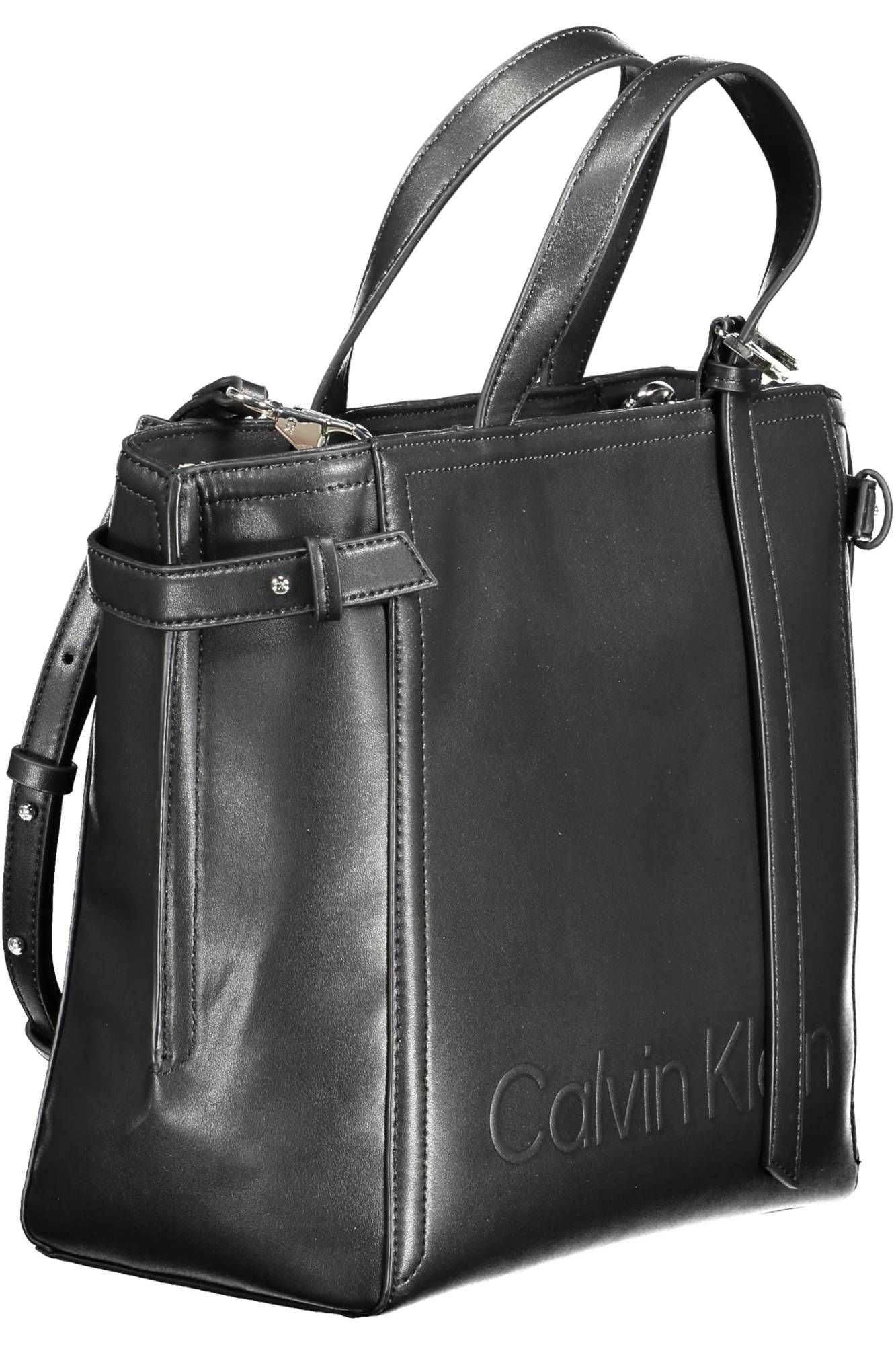 Calvin Klein Black Polyester Women Handbag - Luksuslaukut ja asusteet Calvin Klein - Tutustu YVES JAVANNI® 