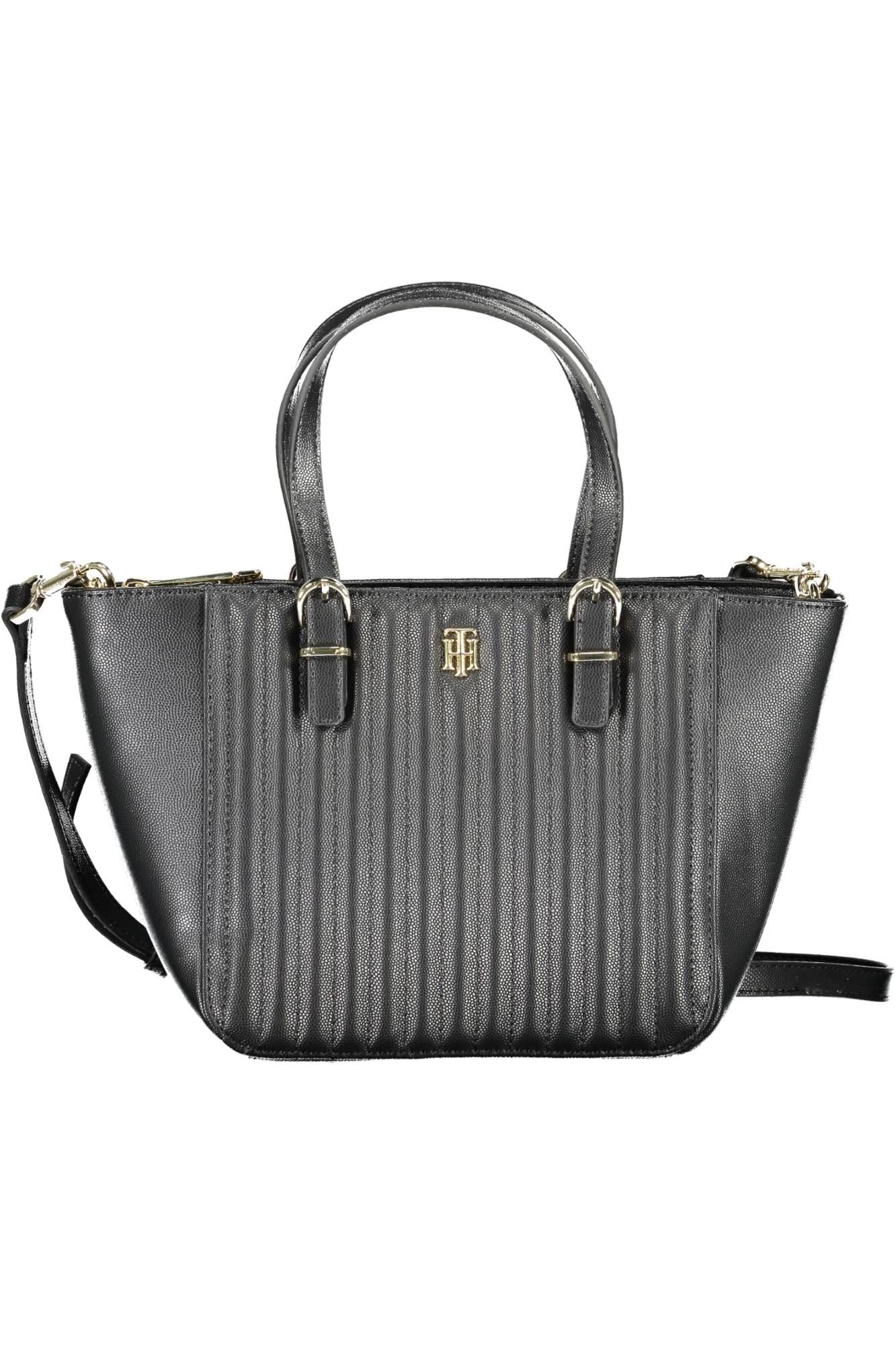 Tommy Hilfiger Black Polyethylene Women Handbag - Luksuslaukut ja asusteet Tommy Hilfiger - Tutustu YVES JAVANNI® 