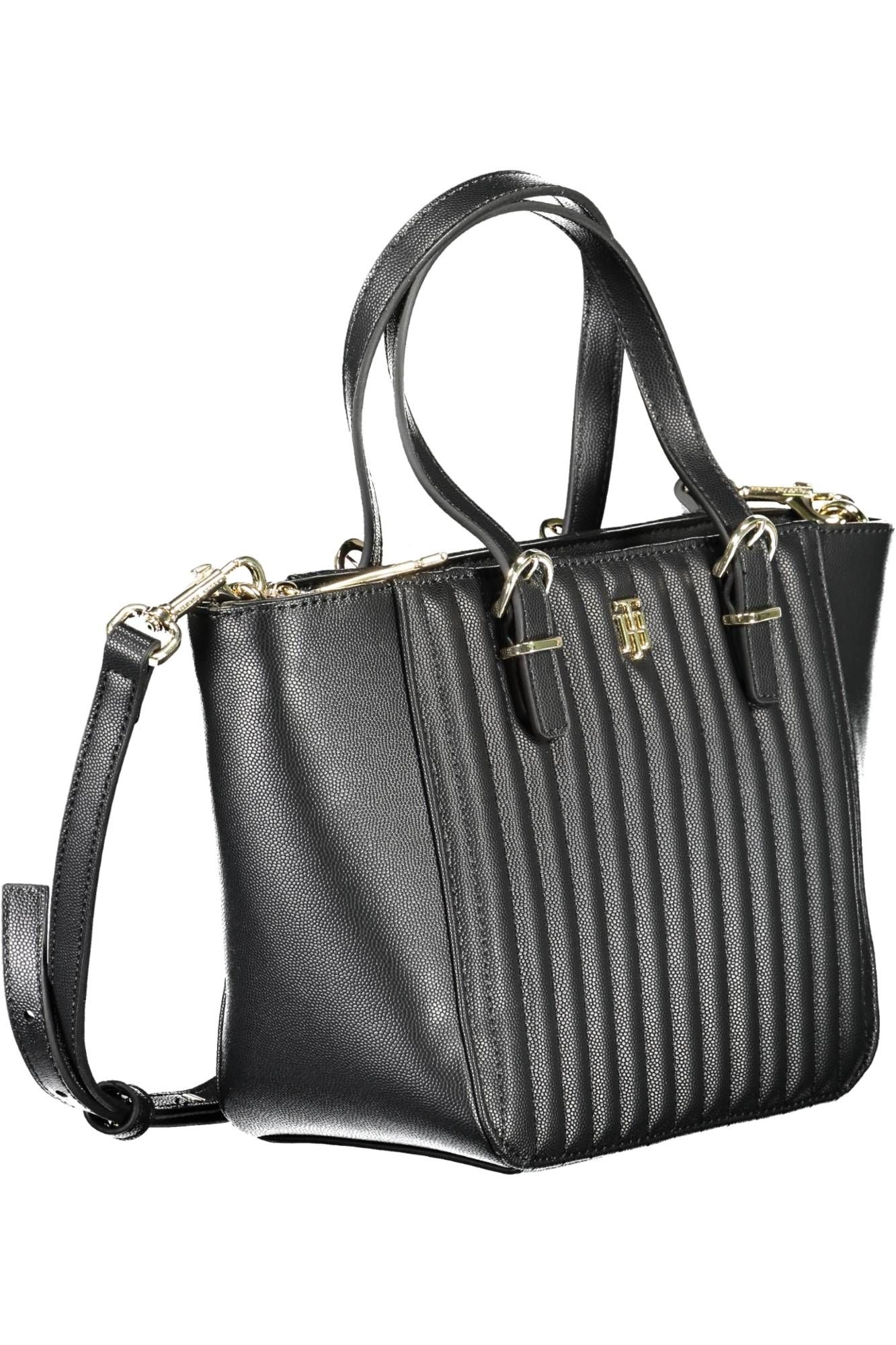 Tommy Hilfiger Black Polyethylene Women Handbag - Luksuslaukut ja asusteet Tommy Hilfiger - Tutustu YVES JAVANNI® 