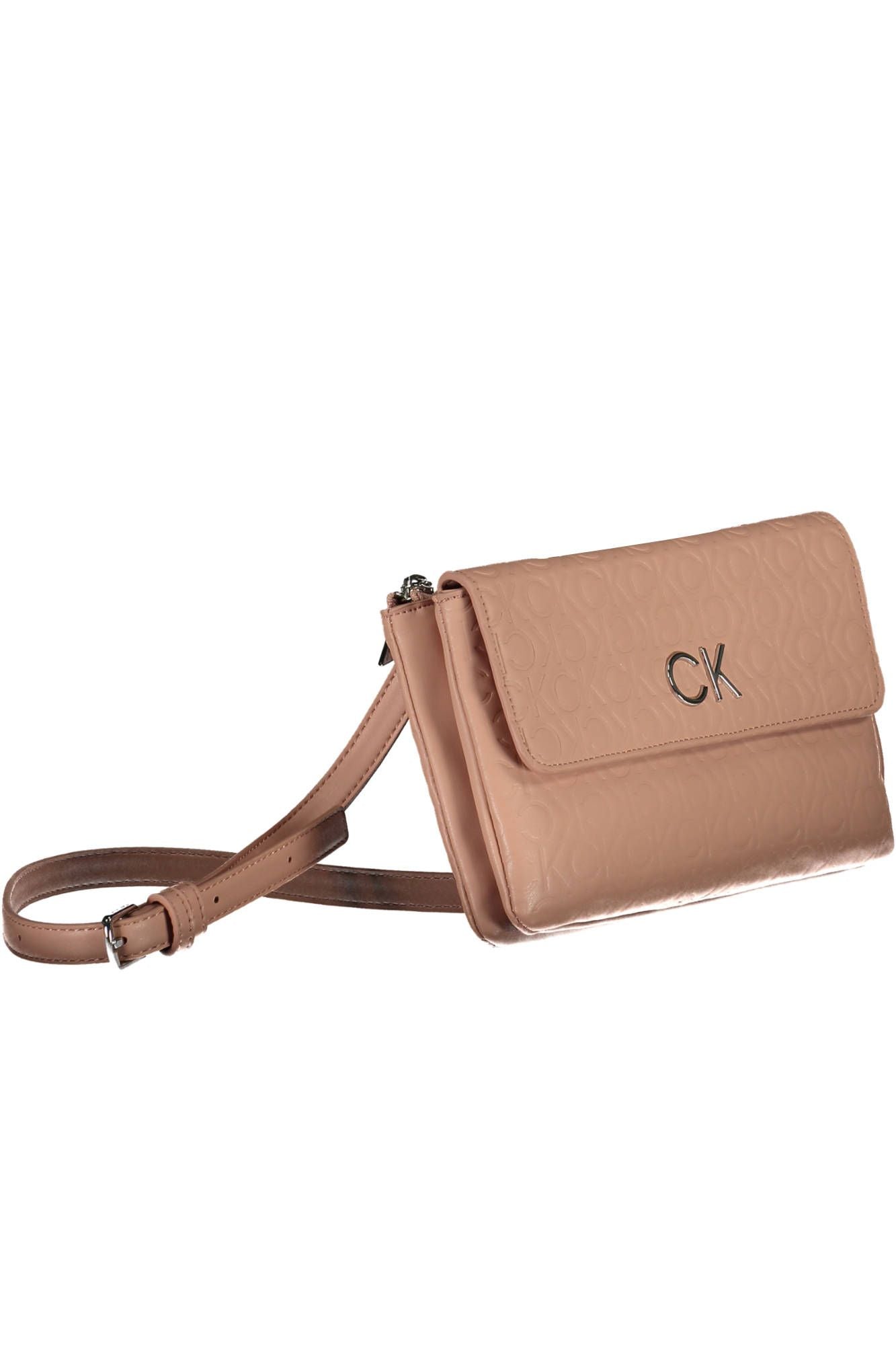 Calvin Klein Pink Polyester Women Handbag - Luksuslaukut ja asusteet Calvin Klein - Tutustu YVES JAVANNI® 