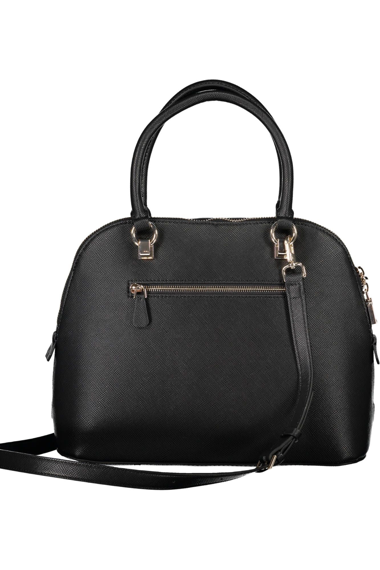 Guess Jeans Black Polyethylene Women Handbag - Luksuslaukut ja asusteet Guess Jeans - Tutustu YVES JAVANNI® 