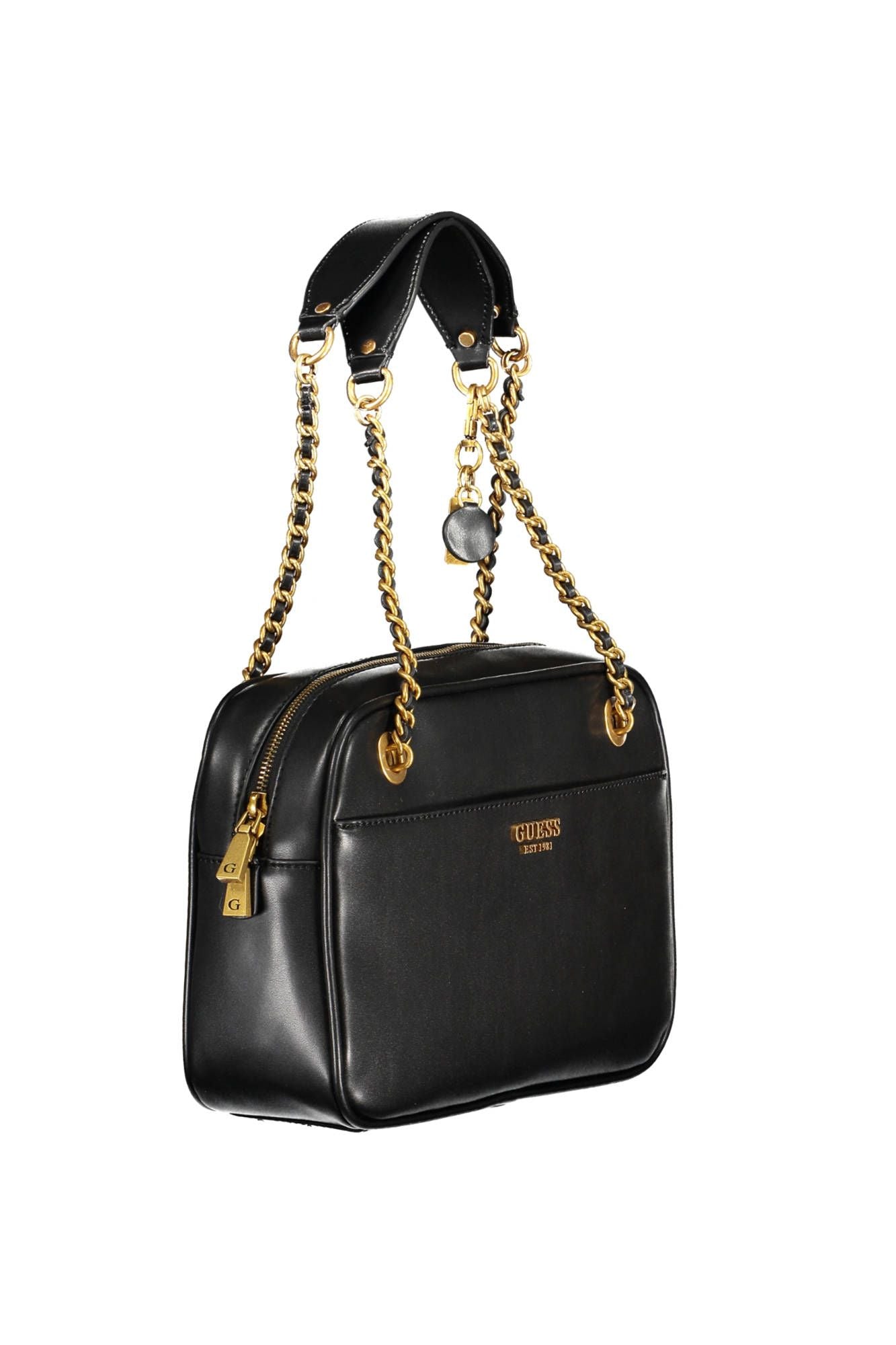 Guess Elegant Black Chain Shoulder Bag - Luksusmuotia Guess Jeans - Tutustu YVES JAVANNI® 