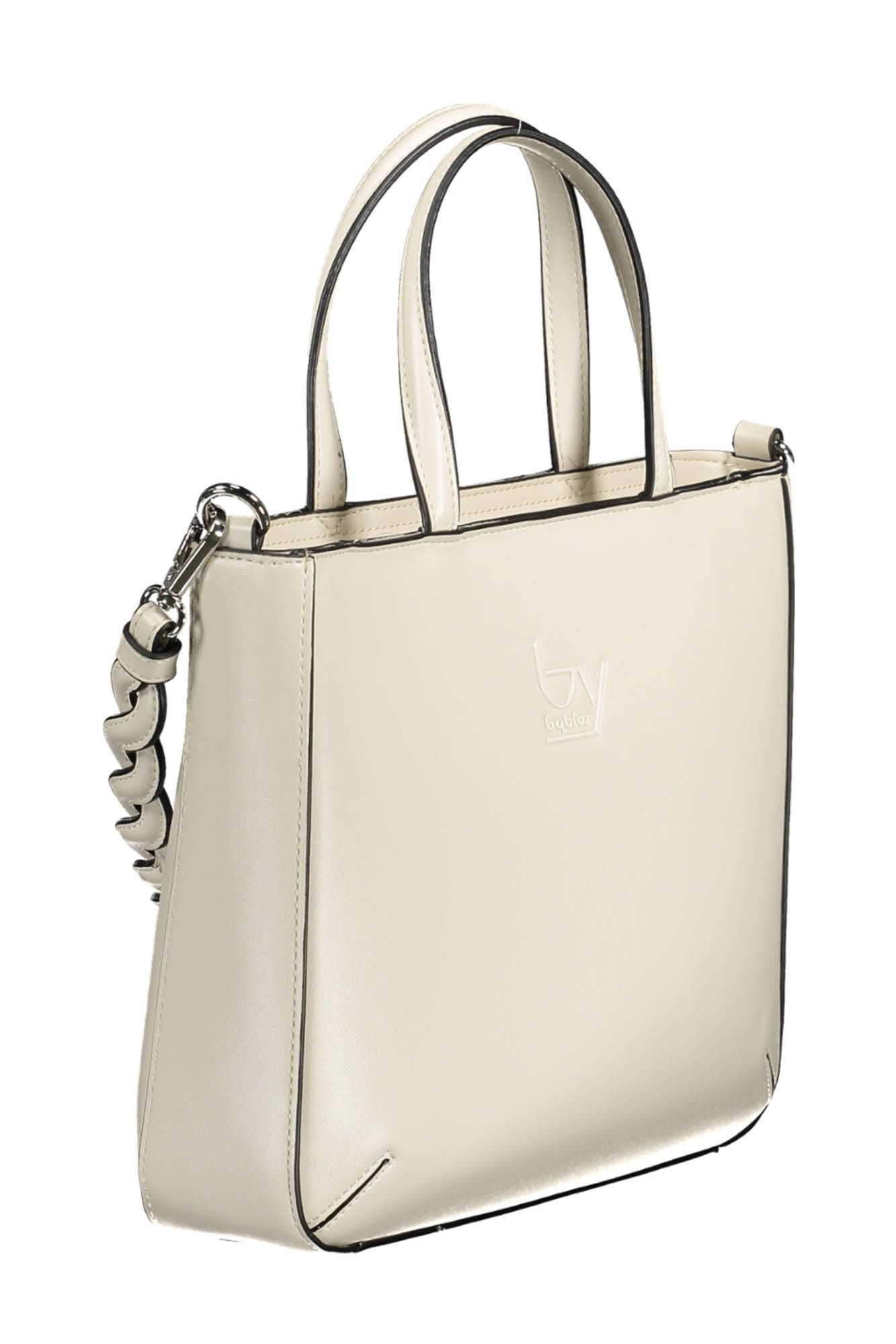 BYBLOS White PVC Women Handbag - Luksuslaukut ja asusteet BYBLOS - Tutustu YVES JAVANNI® 