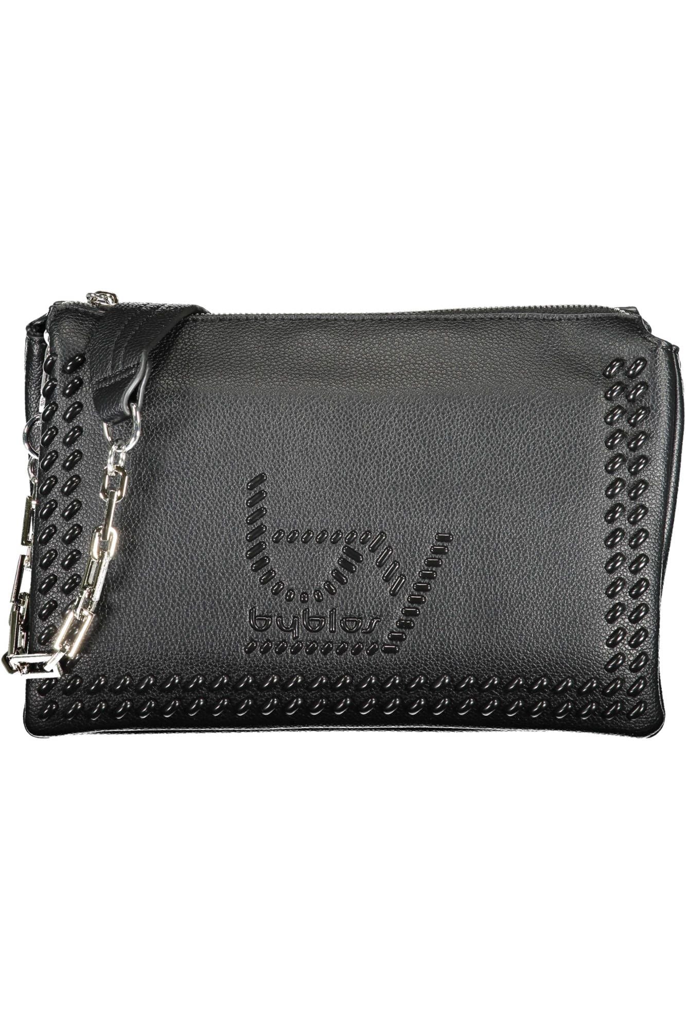 BYBLOS Elegant Chain-Handle Black Shoulder Bag - Luksusmuotia BYBLOS - Tutustu YVES JAVANNI® 