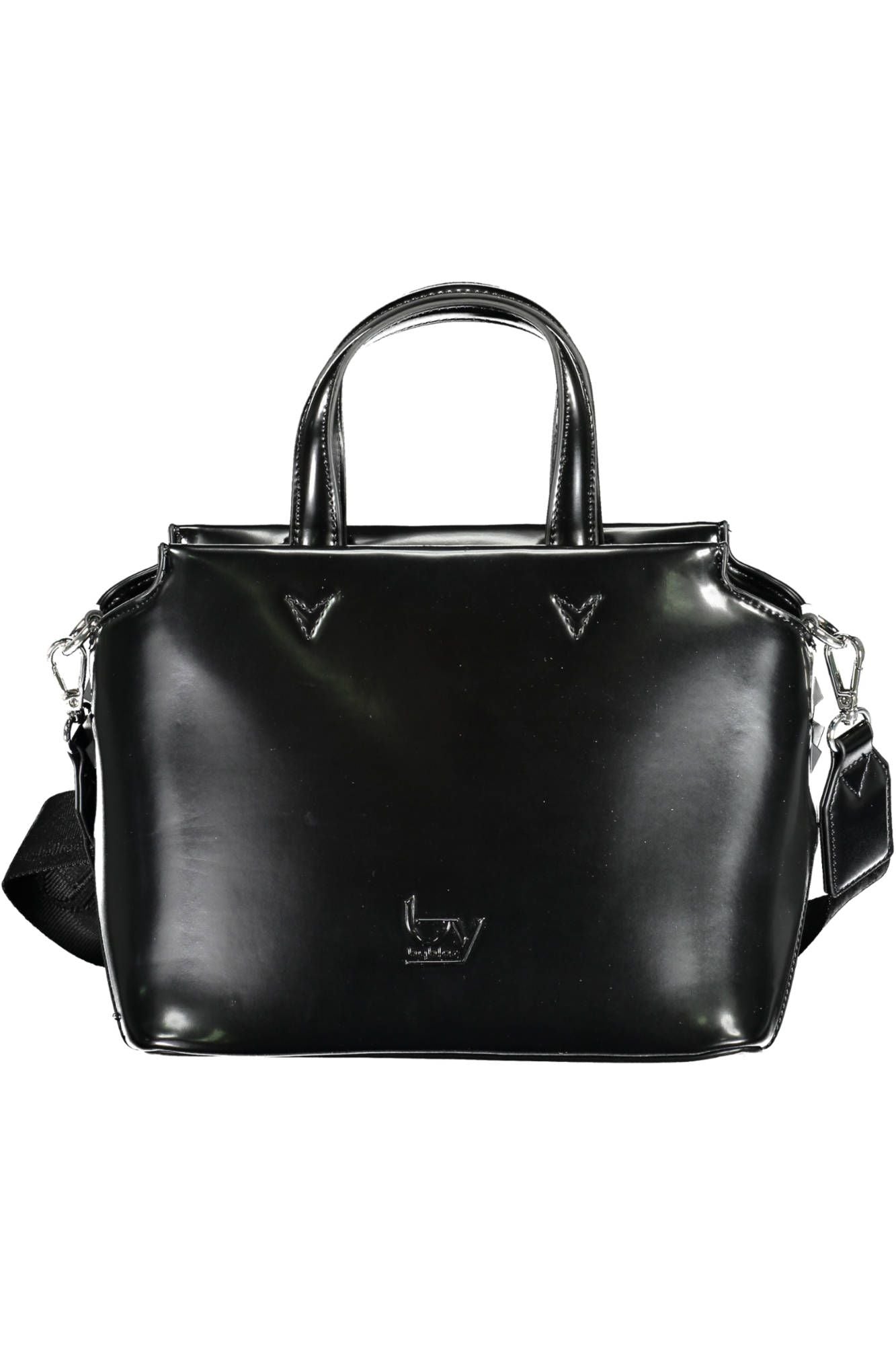 BYBLOS Elegant Black Two-Handle Bag with Contrasting Details - Luxury from BYBLOS - Shop at YVES JAVANNI