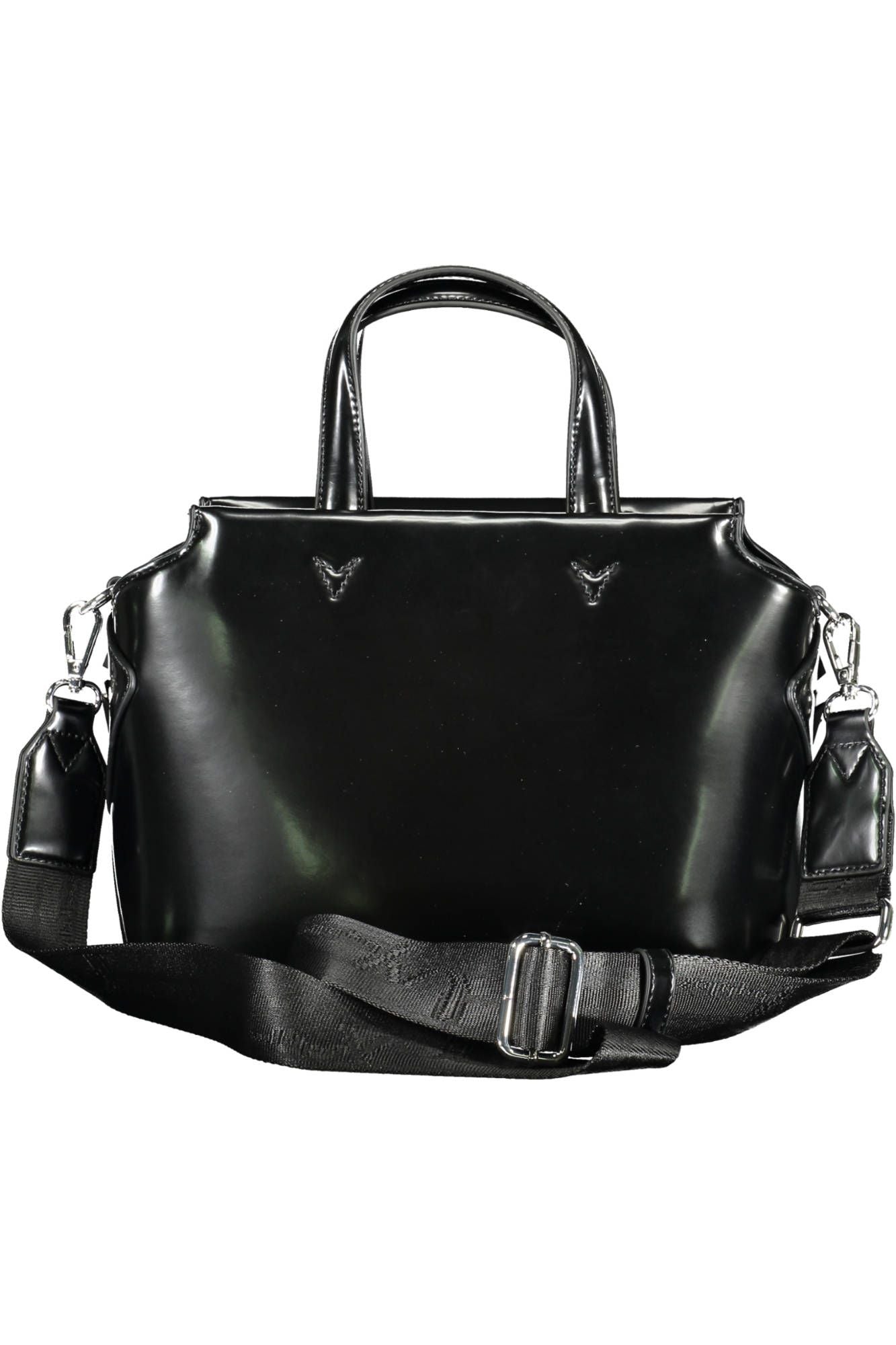 BYBLOS Elegant Black Two-Handle Bag with Contrasting Details - Luxury from BYBLOS - Shop at YVES JAVANNI