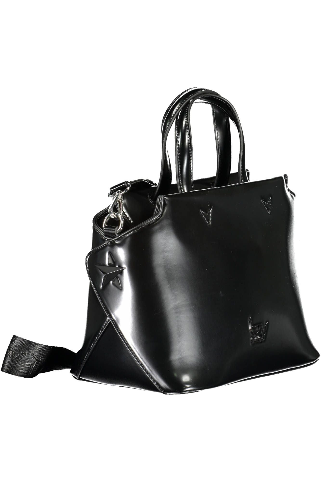 BYBLOS Elegant Black Two-Handle Bag with Contrasting Details - Luxury from BYBLOS - Shop at YVES JAVANNI