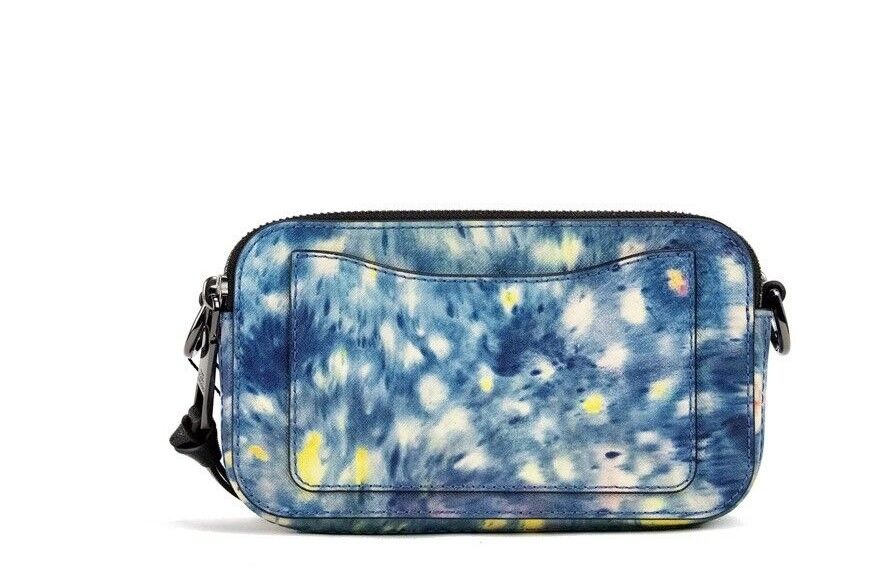 Marc Jacobs The Snapshot bag Watercolor Blue Printed Leather Shoulder Bag Purse - Luksuslaukut ja asusteet Marc Jacobs - Tutustu YVES JAVANNI® 