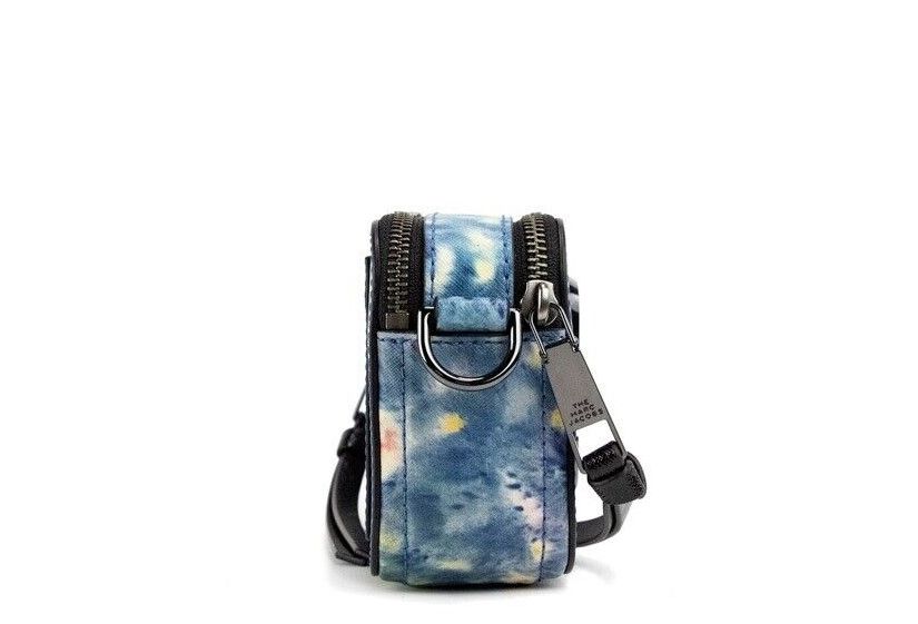 Marc Jacobs The Snapshot bag Watercolor Blue Printed Leather Shoulder Bag Purse - Luksuslaukut ja asusteet Marc Jacobs - Tutustu YVES JAVANNI® 