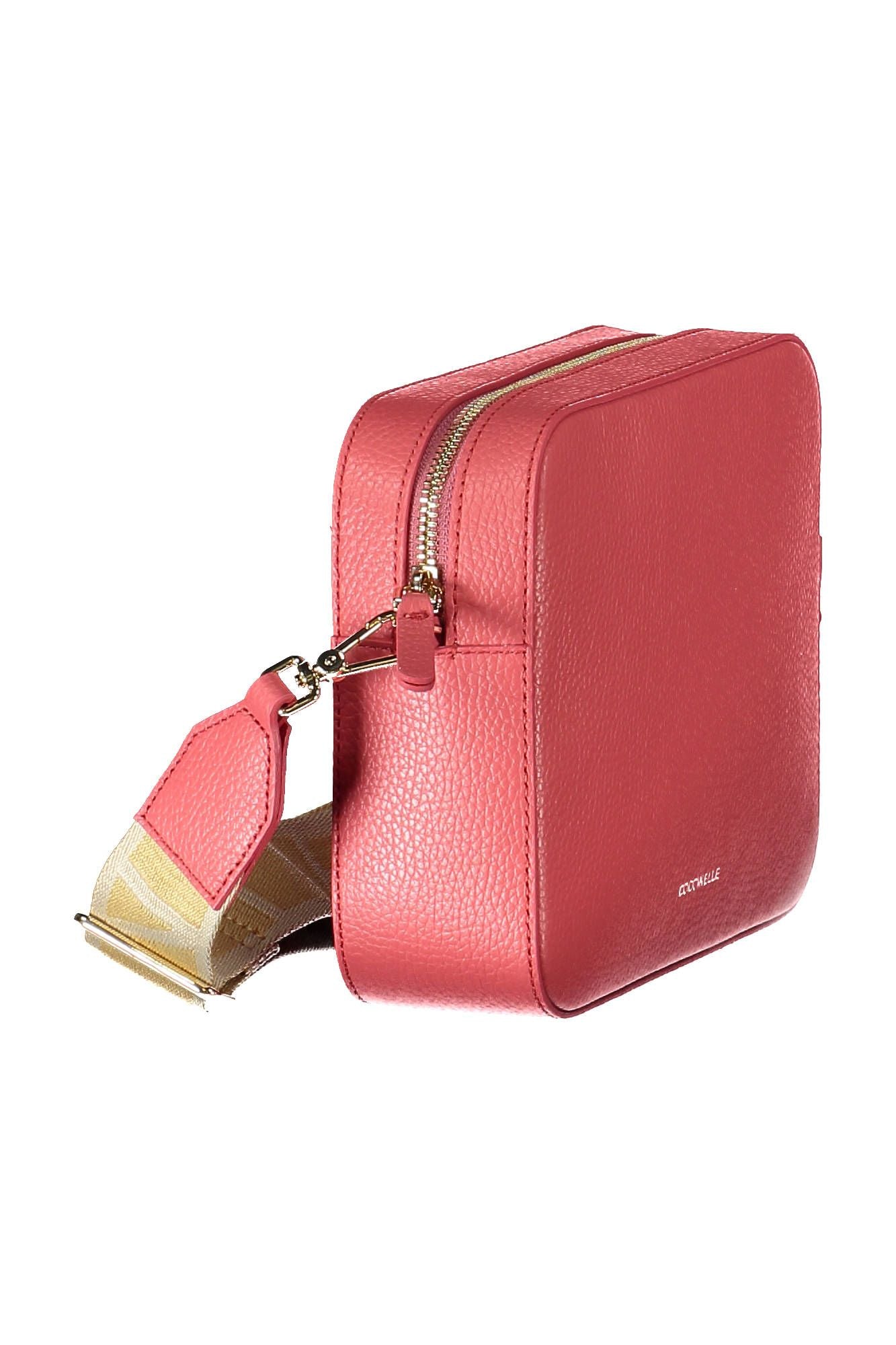 Coccinelle Pink Leather Women Handbag - Luksuslaukut ja asusteet Coccinelle - Tutustu YVES JAVANNI® 