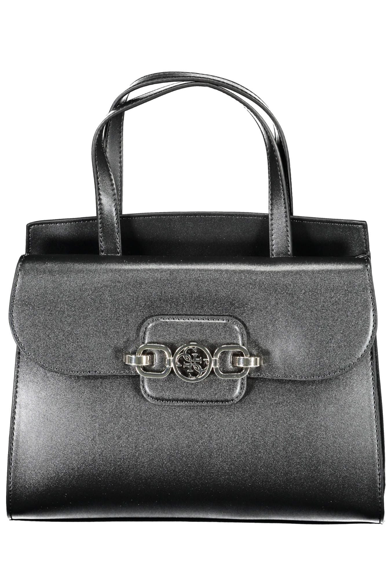 Guess Elegant Black Handbag with Versatile Straps - Luksusmuotia Guess Jeans - Tutustu YVES JAVANNI® 