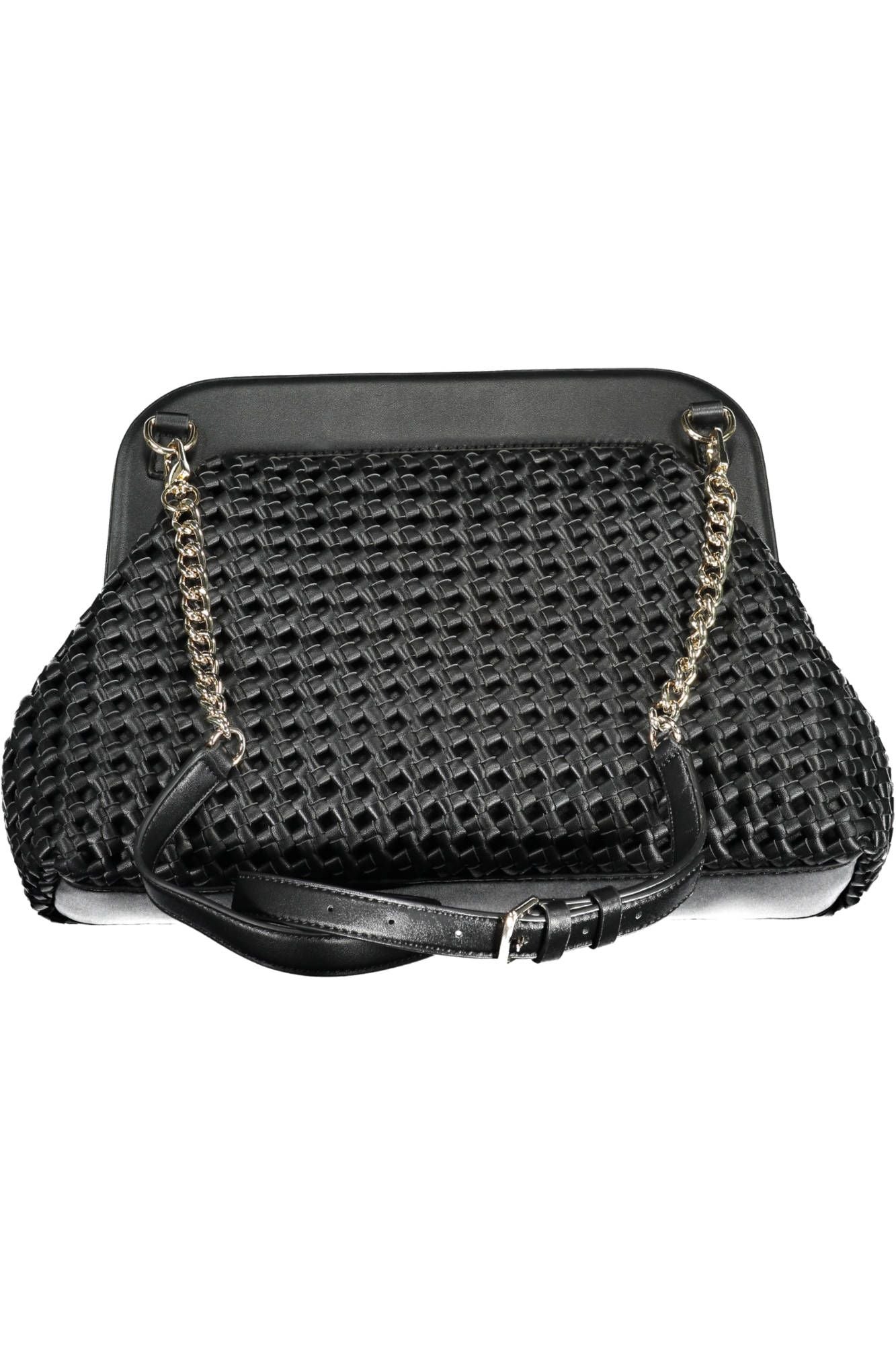 Guess Jeans Black Polyethylene Women Handbag - Luksuslaukut ja asusteet Guess Jeans - Tutustu YVES JAVANNI® 