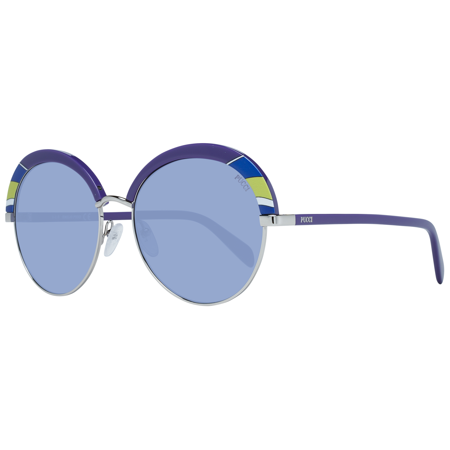 Emilio Pucci Purple Women Sunglasses - Luksuslaukut ja asusteet Emilio Pucci - Tutustu YVES JAVANNI® 