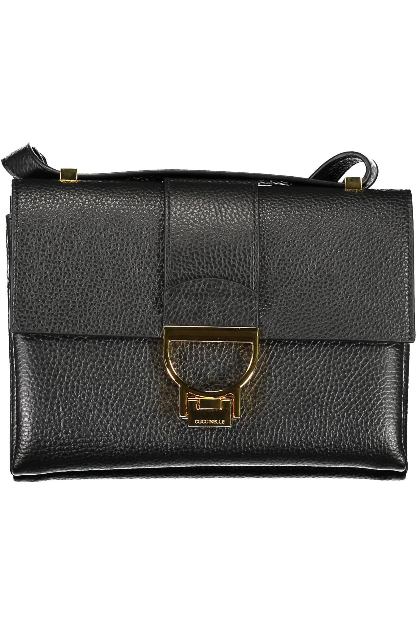 Coccinelle Chic Black Leather Shoulder Bag - Luksusmuotia Coccinelle - Tutustu YVES JAVANNI® 